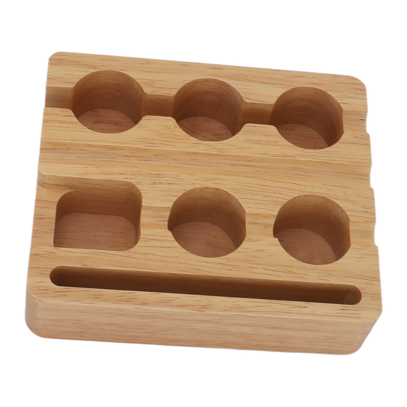 Reusable Coffee Capsule Refill Kit 60PCS 37mm Aluminum Foil Seals Lid with Wooden Holder Brush Spoon for Nespresso Original Coffee Pods - Image 7