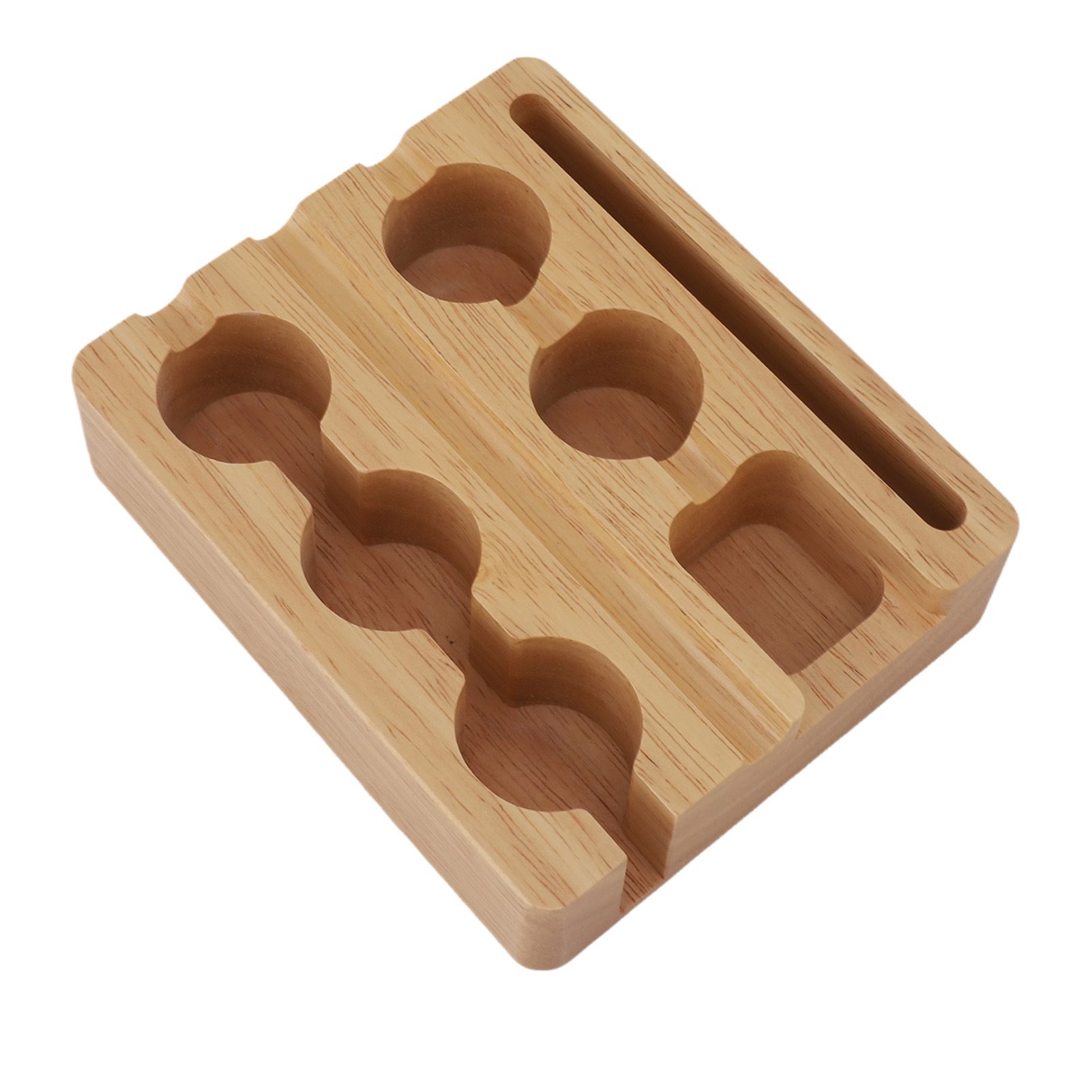 Reusable Coffee Capsule Refill Kit 60PCS 37mm Aluminum Foil Seals Lid with Wooden Holder Brush Spoon for Nespresso Original Coffee Pods - Image 8