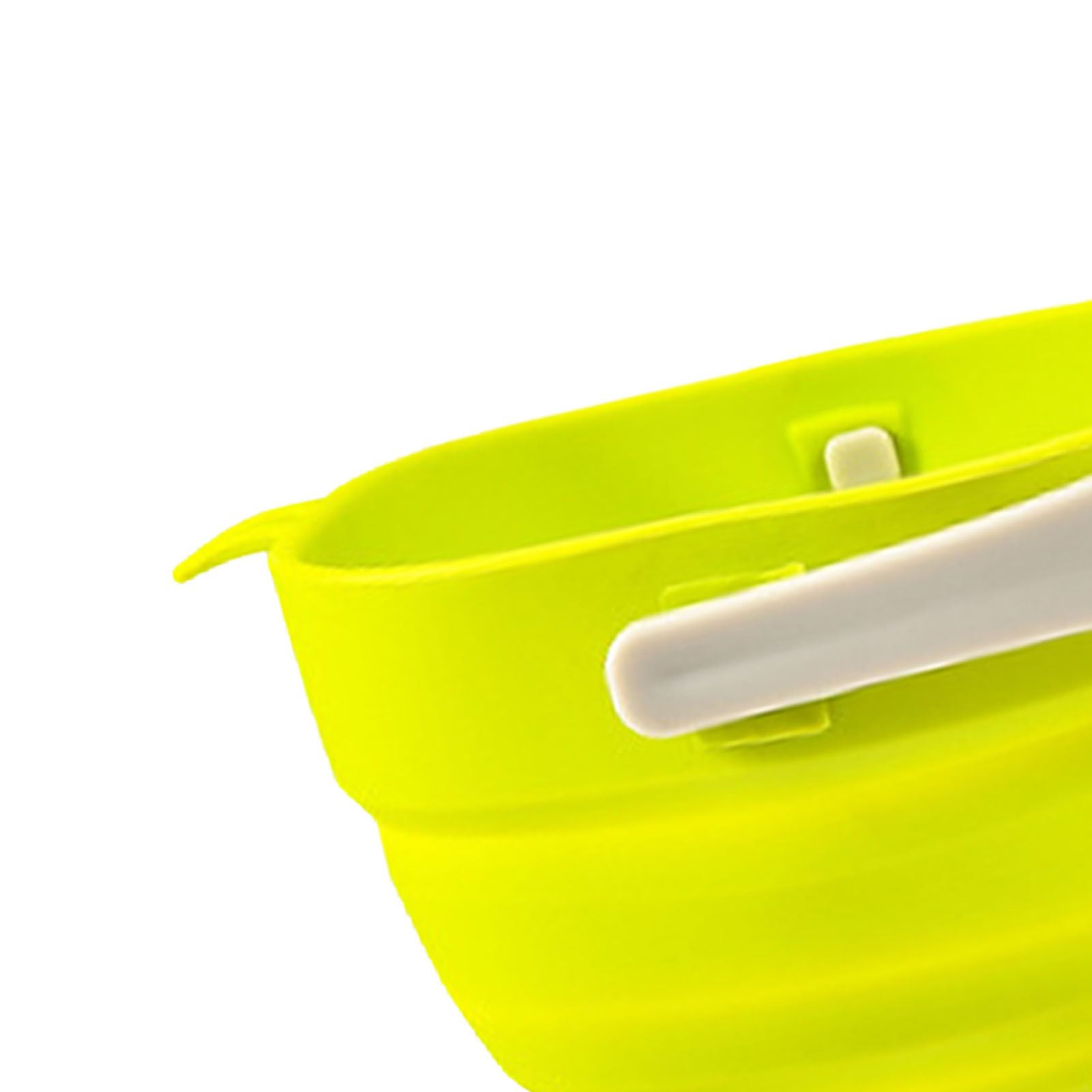Kitchen Funnel Foldable Silicone Funnel Dispenser 4.1in Wide Mouth Handheld Funnel for Oil Wine - Image 7