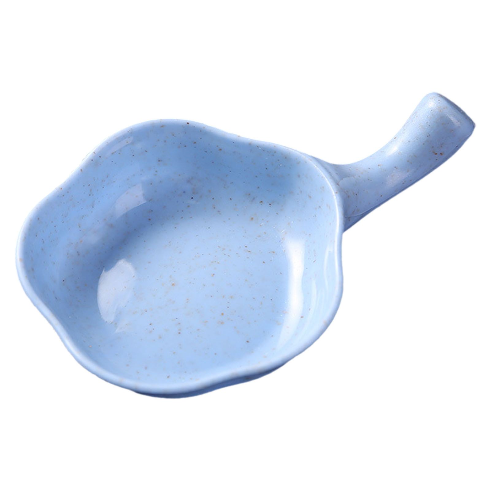Small Dish Blue Multifunctional Safe Durable Reusable Small Dipping Sauce Bowls with Handle for Kitchen Restaurant - Image 1