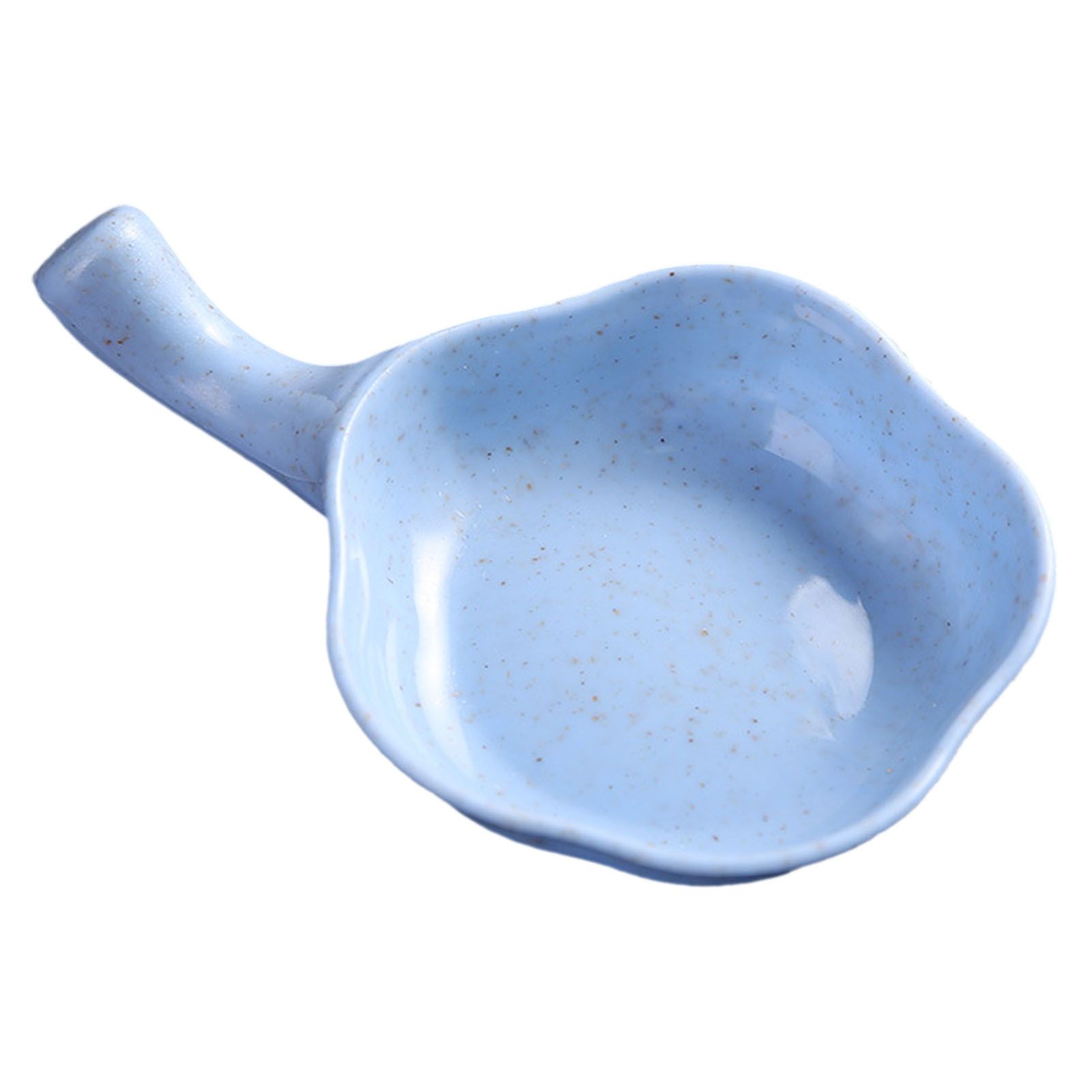 Small Dish Blue Multifunctional Safe Durable Reusable Small Dipping Sauce Bowls with Handle for Kitchen Restaurant - Image 3