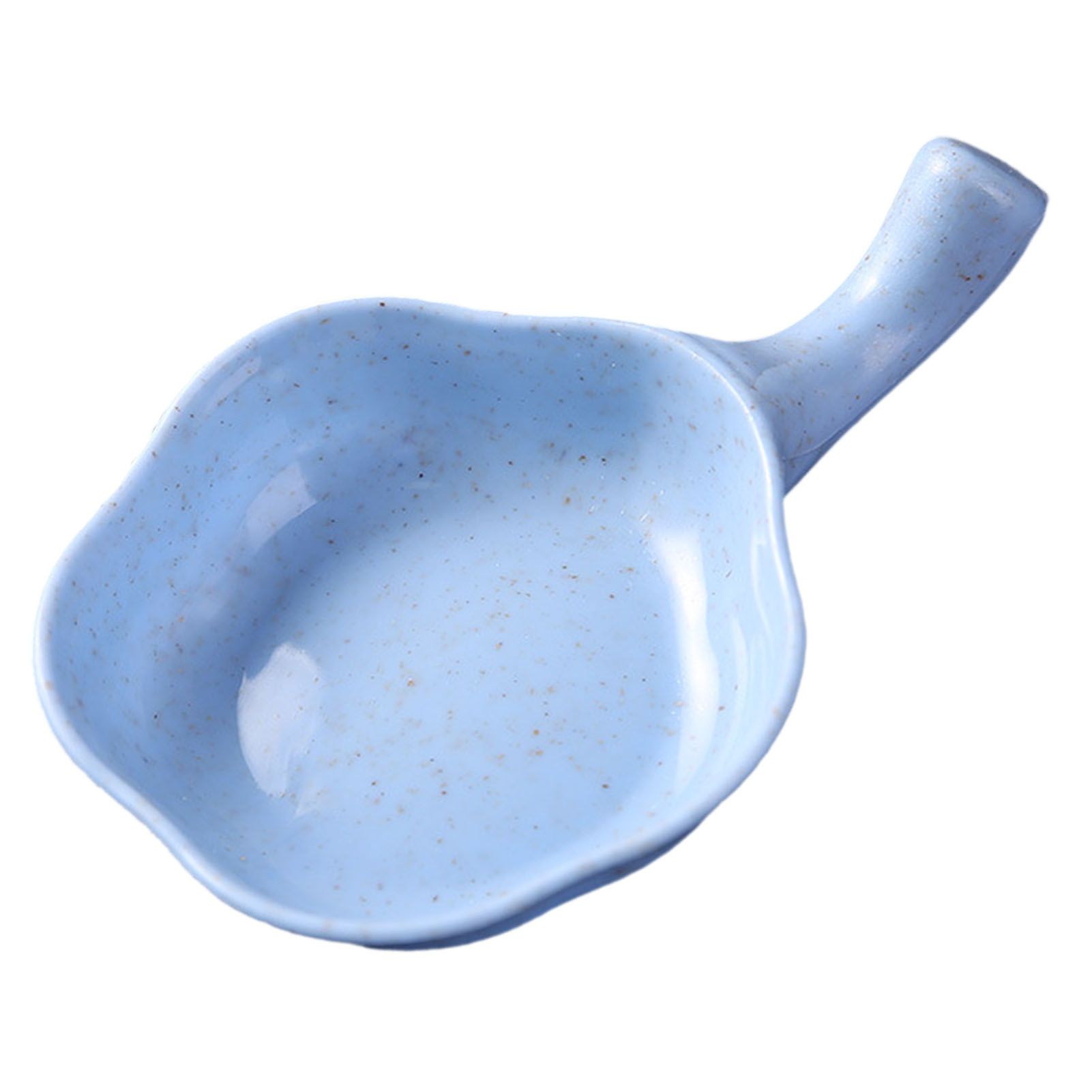 Small Dish Blue Multifunctional Safe Durable Reusable Small Dipping Sauce Bowls with Handle for Kitchen Restaurant - Image 4