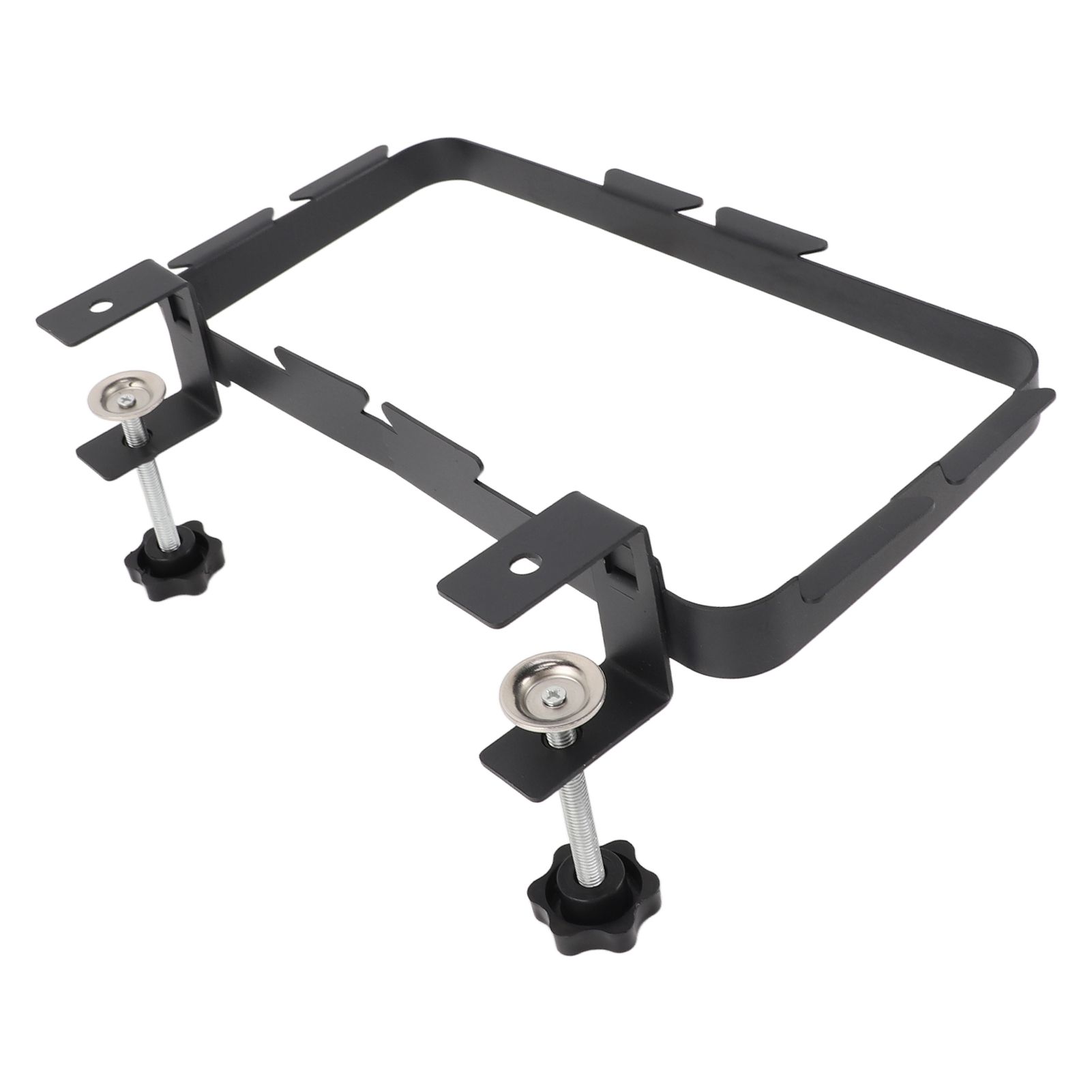 Trash Bag Holder Rack with Adjustable Clamp Hanging Stand Carbon Steel Portable Heavy Load Garbage Hook for Cabinet Camp - Image 6