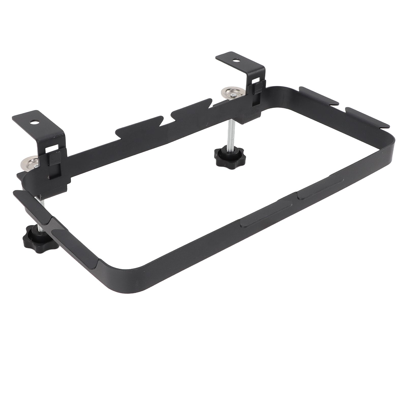 Trash Bag Holder Rack with Adjustable Clamp Hanging Stand Carbon Steel Portable Heavy Load Garbage Hook for Cabinet Camp - Image 8