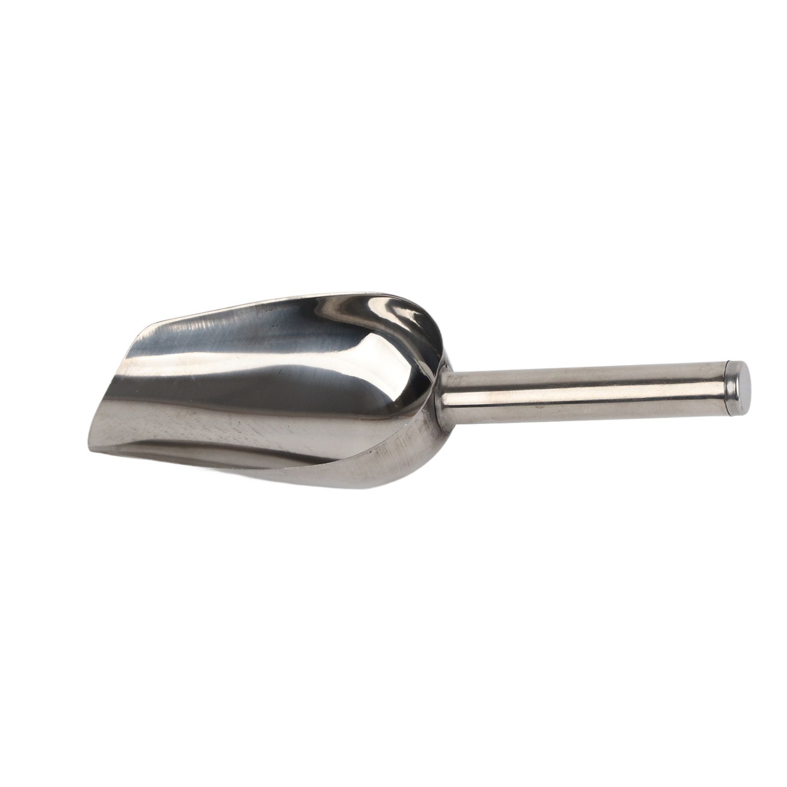 Stainless Steel Ice Scoop Multipurpose Thickened Rustproof Dishwasher Safe Metal Ice Scoop for Ice Cube Candy Flour Sugar L - Image 5