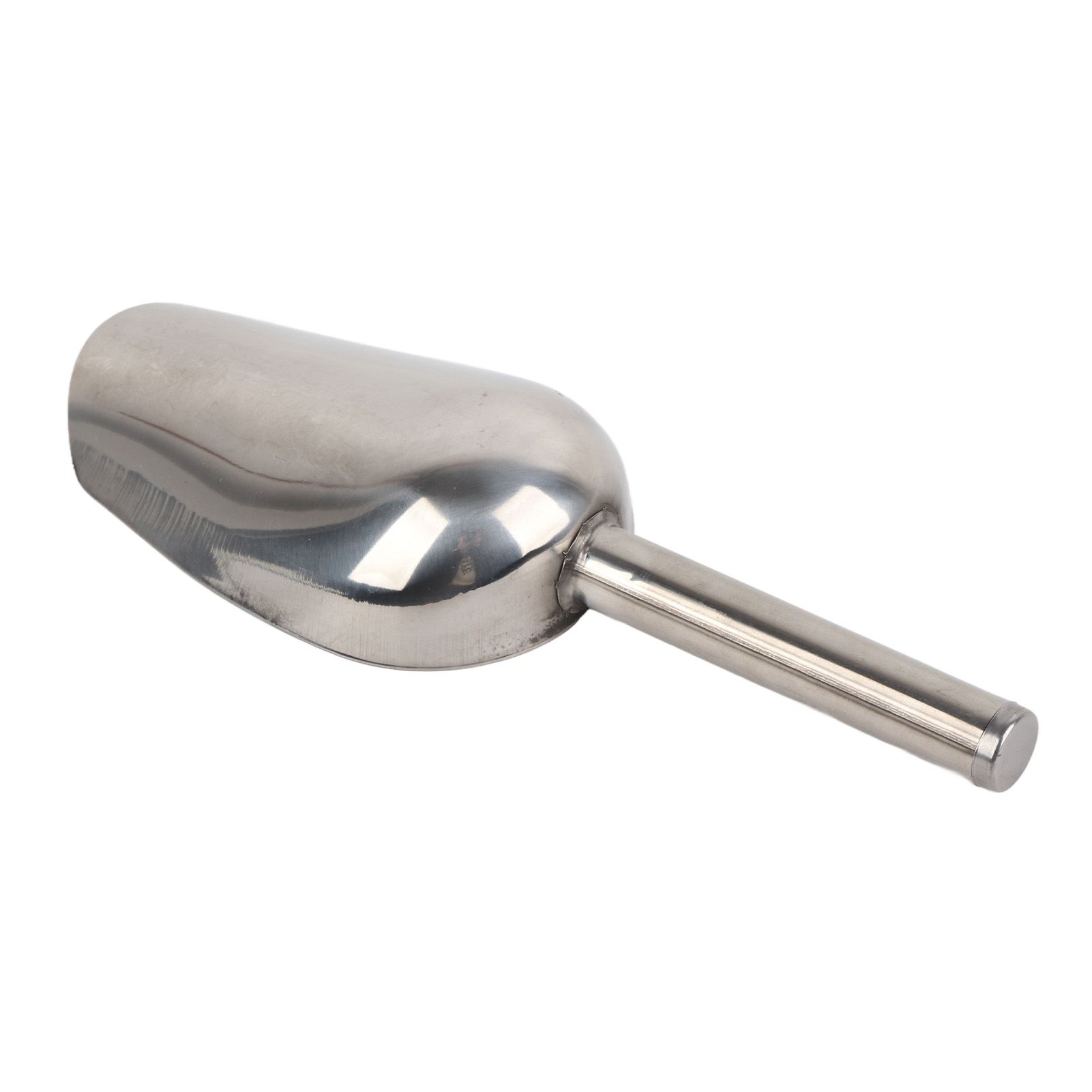 Stainless Steel Ice Scoop Multipurpose Thickened Rustproof Dishwasher Safe Metal Ice Scoop for Ice Cube Candy Flour Sugar L - Image 8