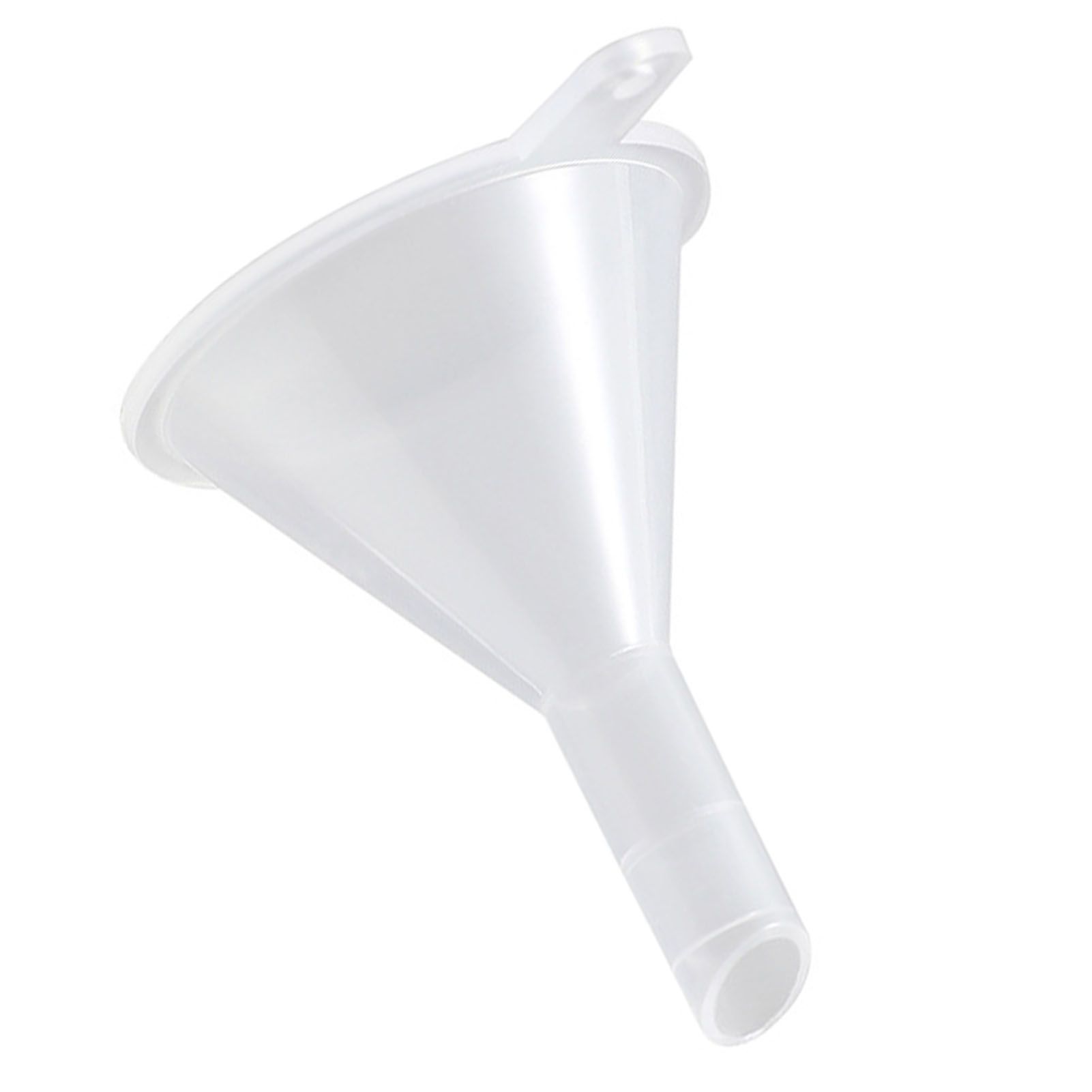 Mini Funnel Clear Wide Mouth Plastic Multi Purpose Dishwasher Safe Small Funnel for Lab Bottle Perfume Spice Powder - Image 2