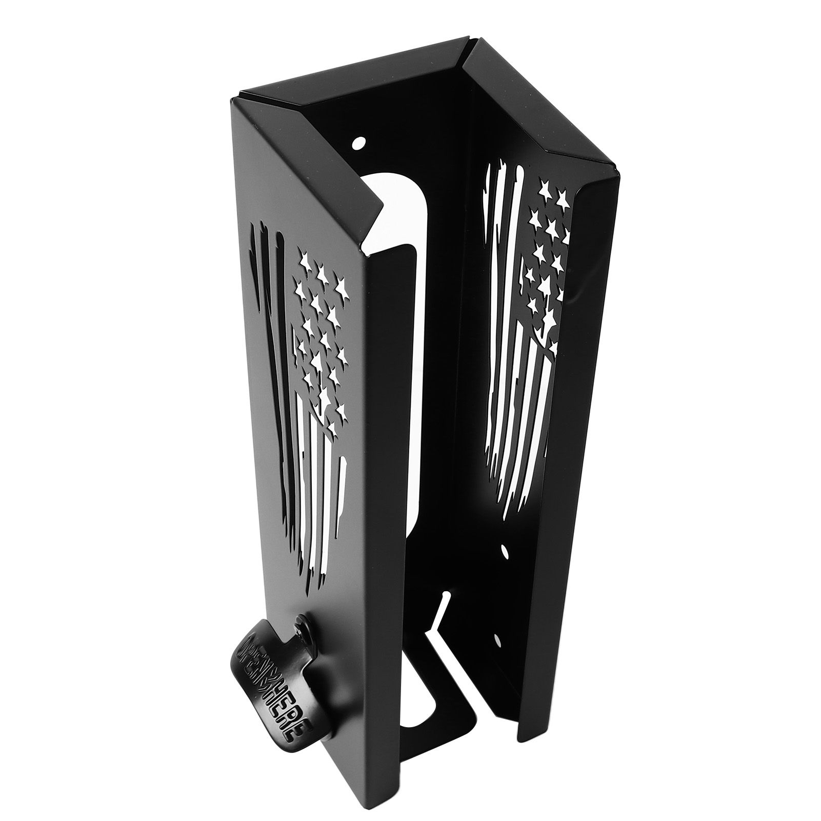 Can Cooler Holder with Bottle Opener Wall Mounted Can Cooler Holders 2 in 1 Metal Can Cooler Dispenser A - Image 6