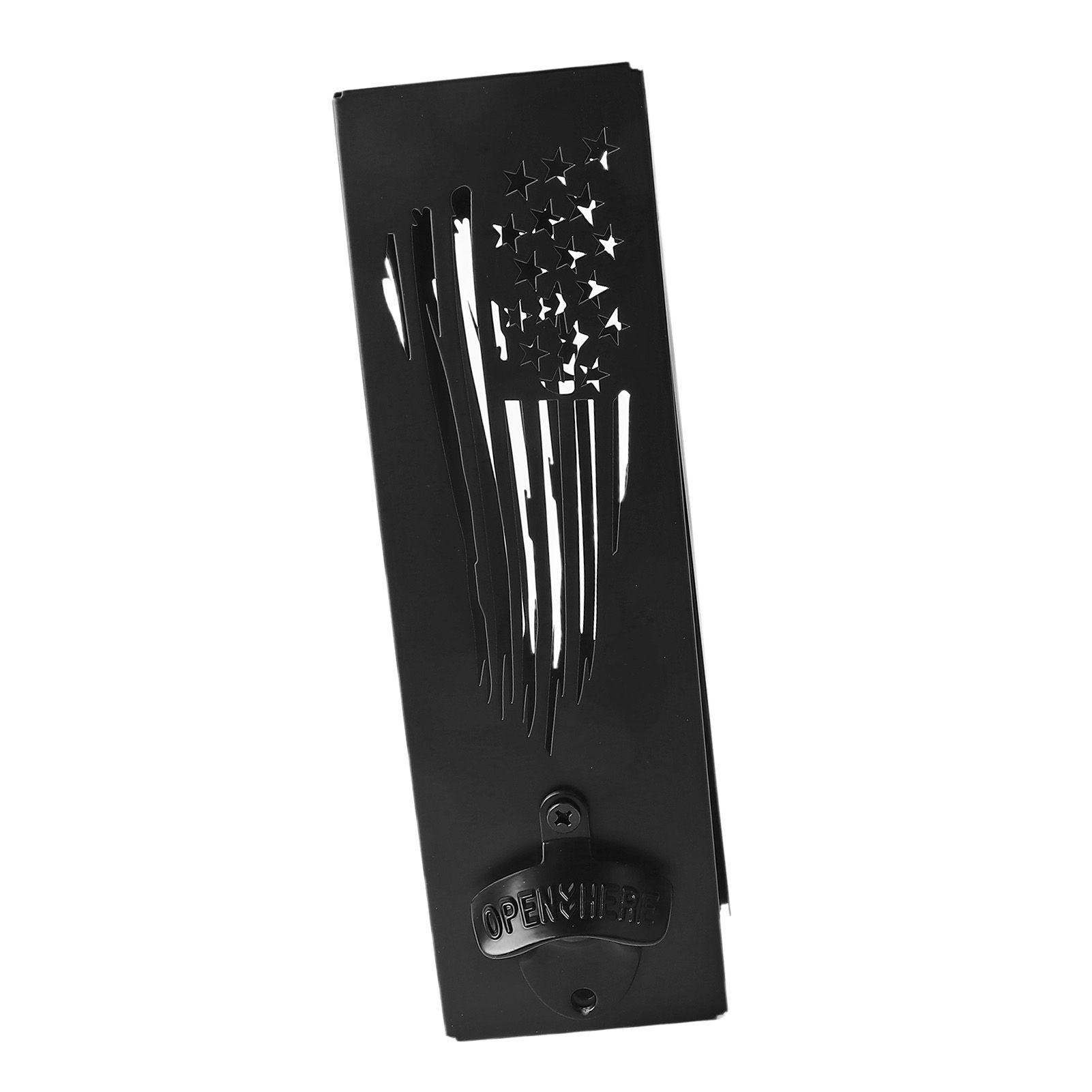 Can Cooler Holder with Bottle Opener Wall Mounted Can Cooler Holders 2 in 1 Metal Can Cooler Dispenser A - Image 8