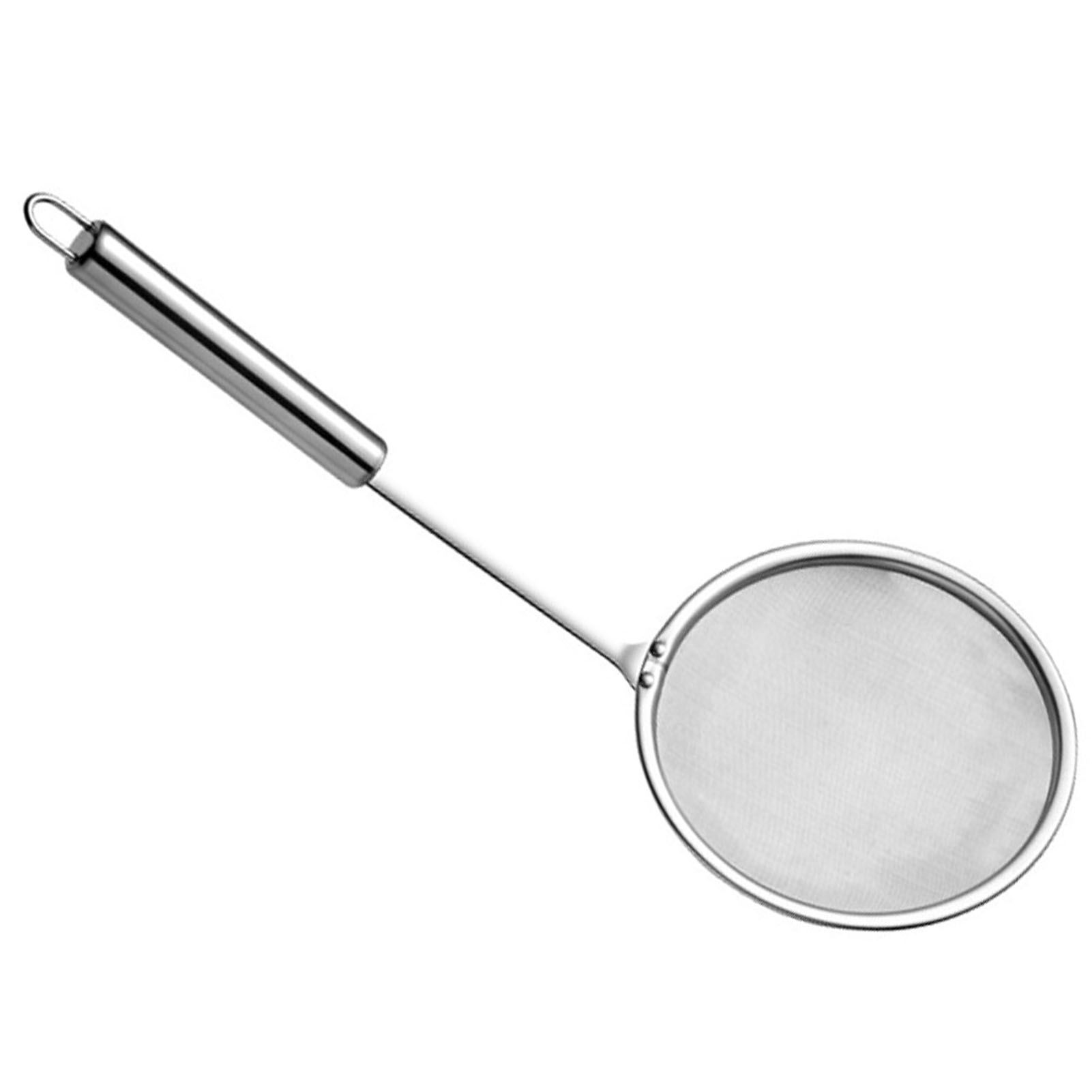 Skimmer Spoon Fat Strainer Stainless Steel Fine Mesh Long Handle Hot Pot Skimmer for Grease Foam Kitchen L - Image 8