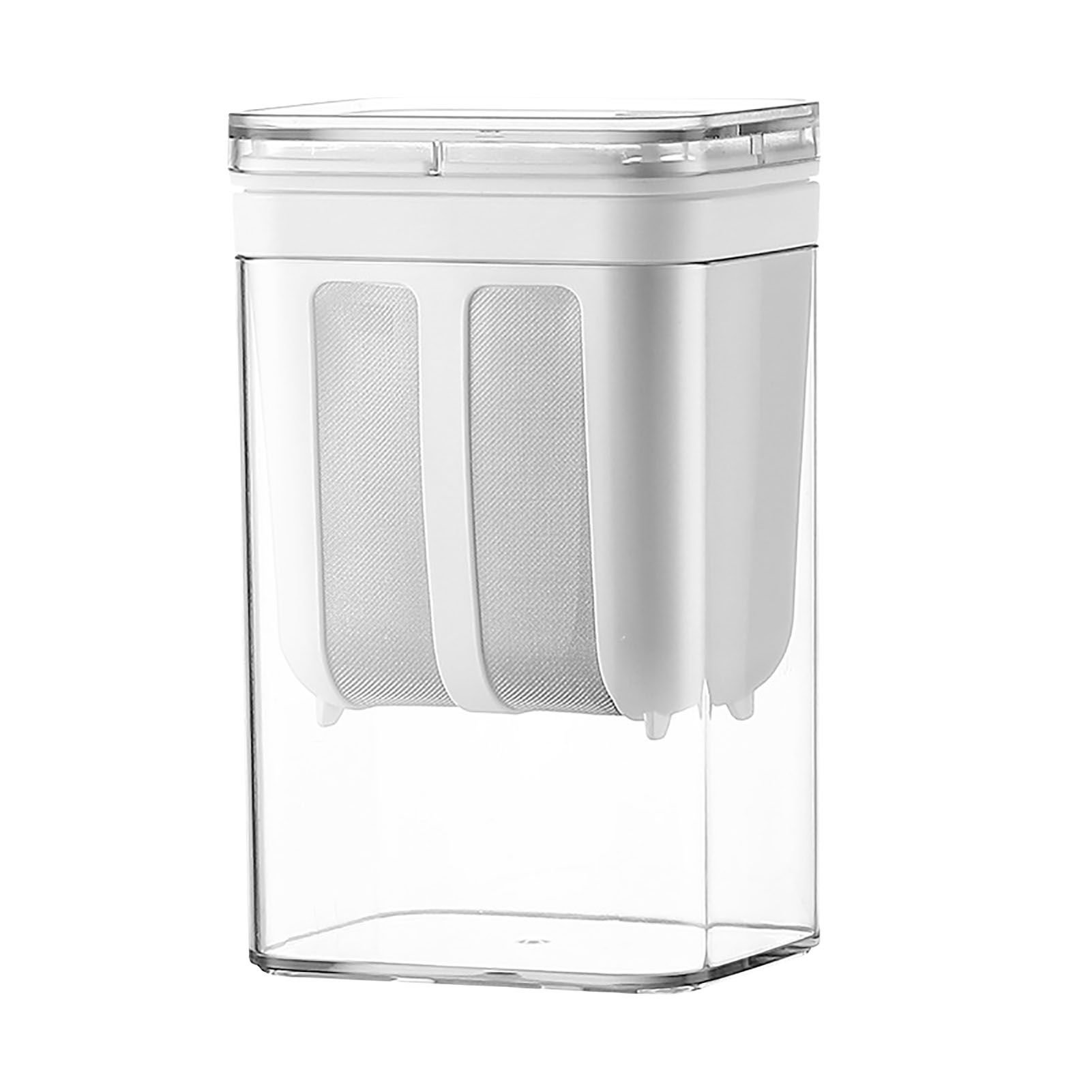 Yogurt Strainer 1100ml Stainless Steel 80 Mesh Fine Hole See Through Easy Operation Whey Separator for Home Kitchen - Image 1