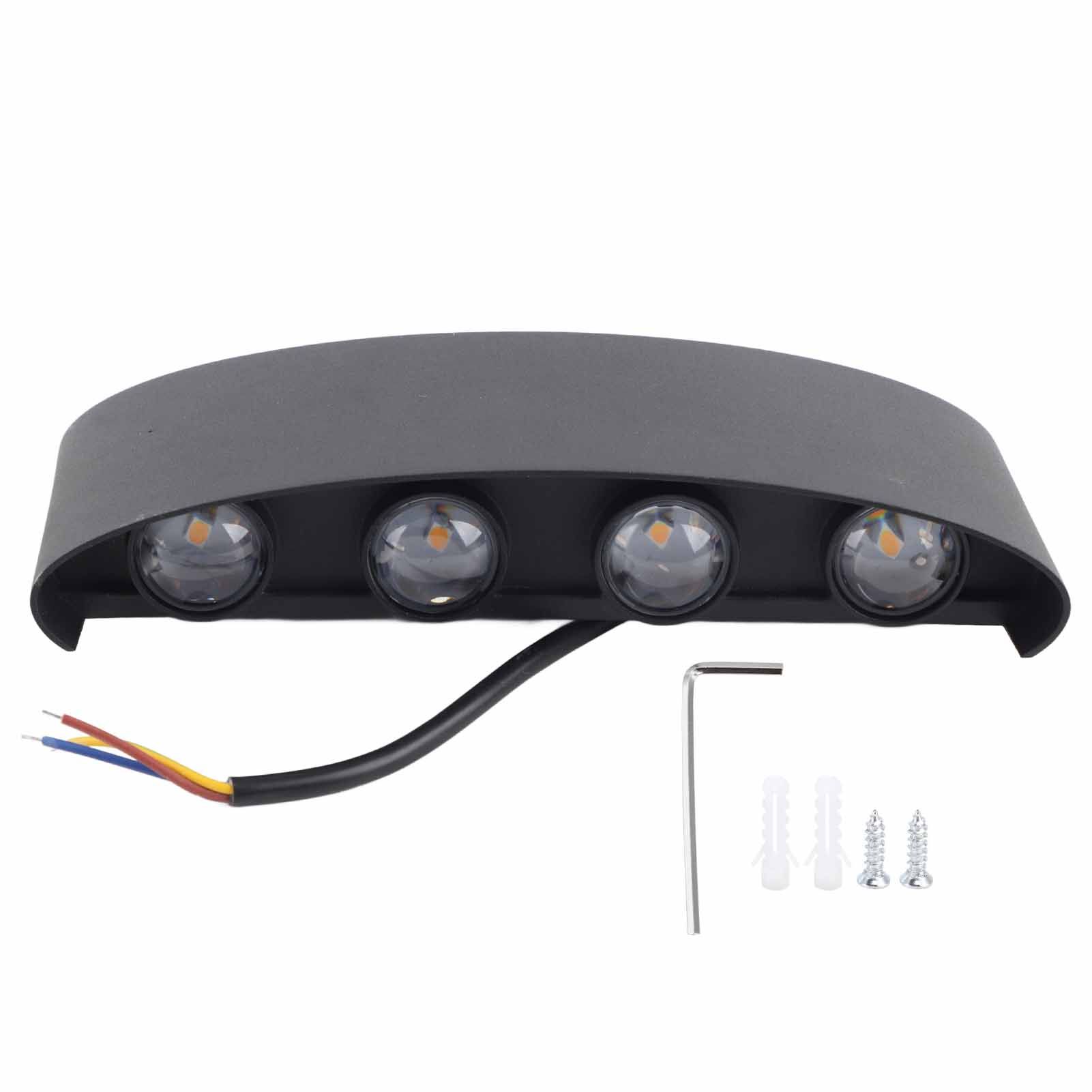 LED Wall Light 8W Waterproof Decorating Lighting Lamps for Living Room Bedroom 85‑265V - Image 1
