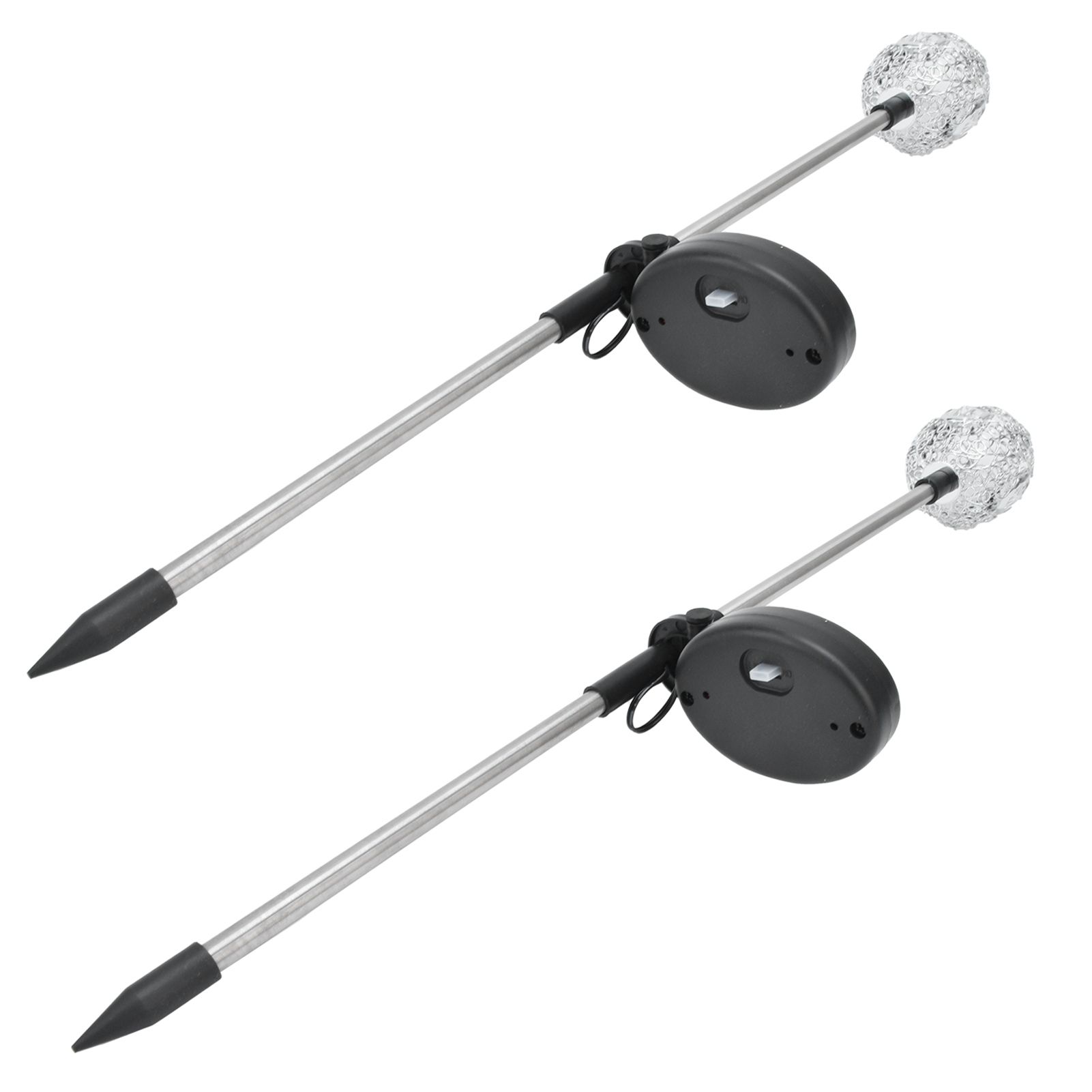 2PCS Solar Garden Light Waterproof Solar Powered Stake Lawn Lamp for Outdoor Courtyard Decor Warm Light - Image 8