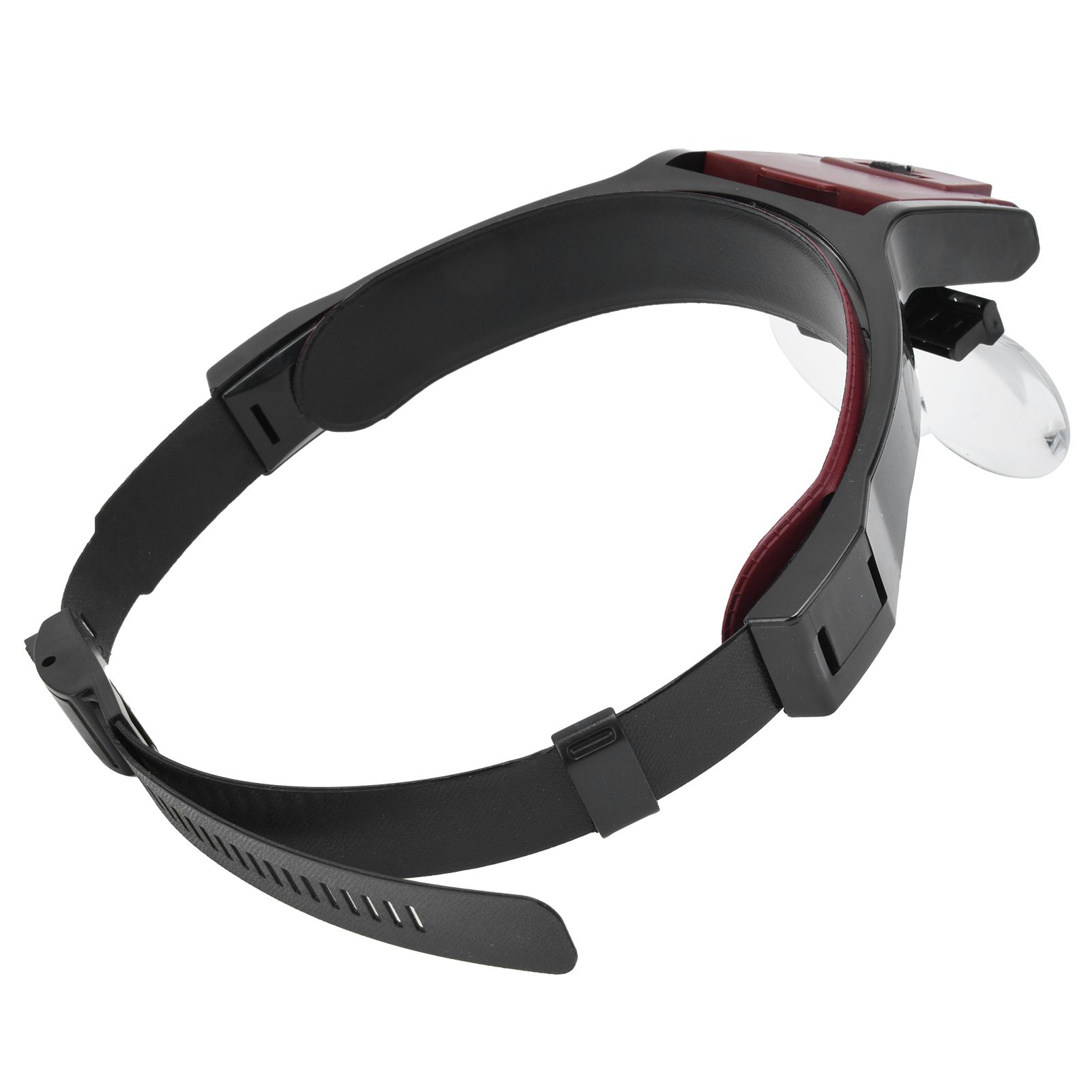 LED Head-mounted Jewelry Magnifying Glass Four Groups of Lenses Head-mounted Magnifier for Reading Painting Repairing Appreciating Jewelry - Image 8