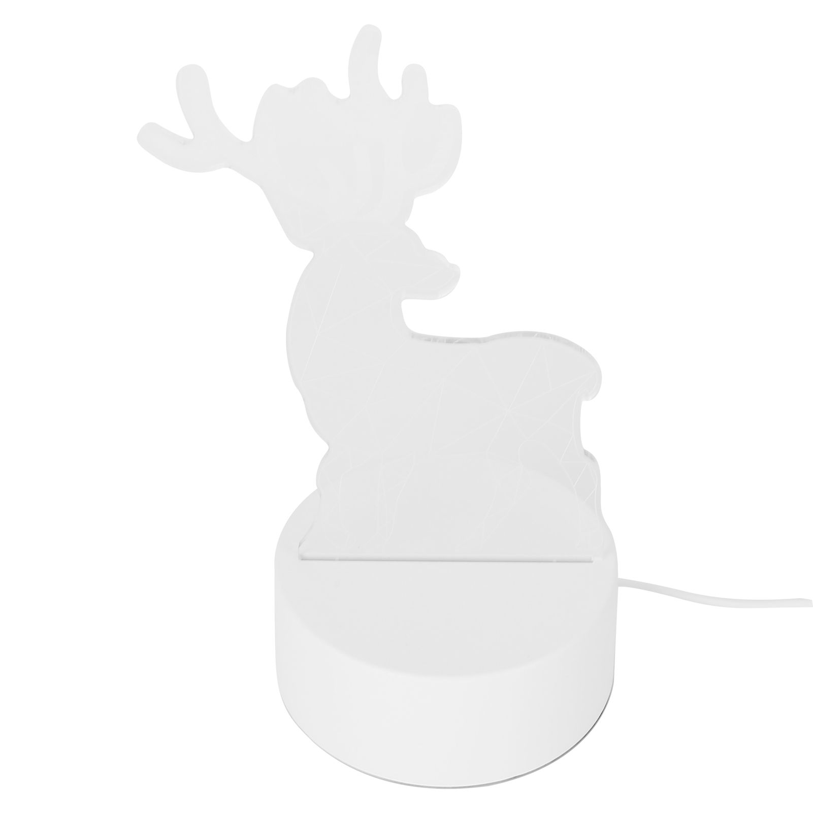 Night Lamp Three Dimensional Deer Table LED USB Night Light Bedroom Bedside Lamp for Halloween Christmas Children's Gifts - Image 8