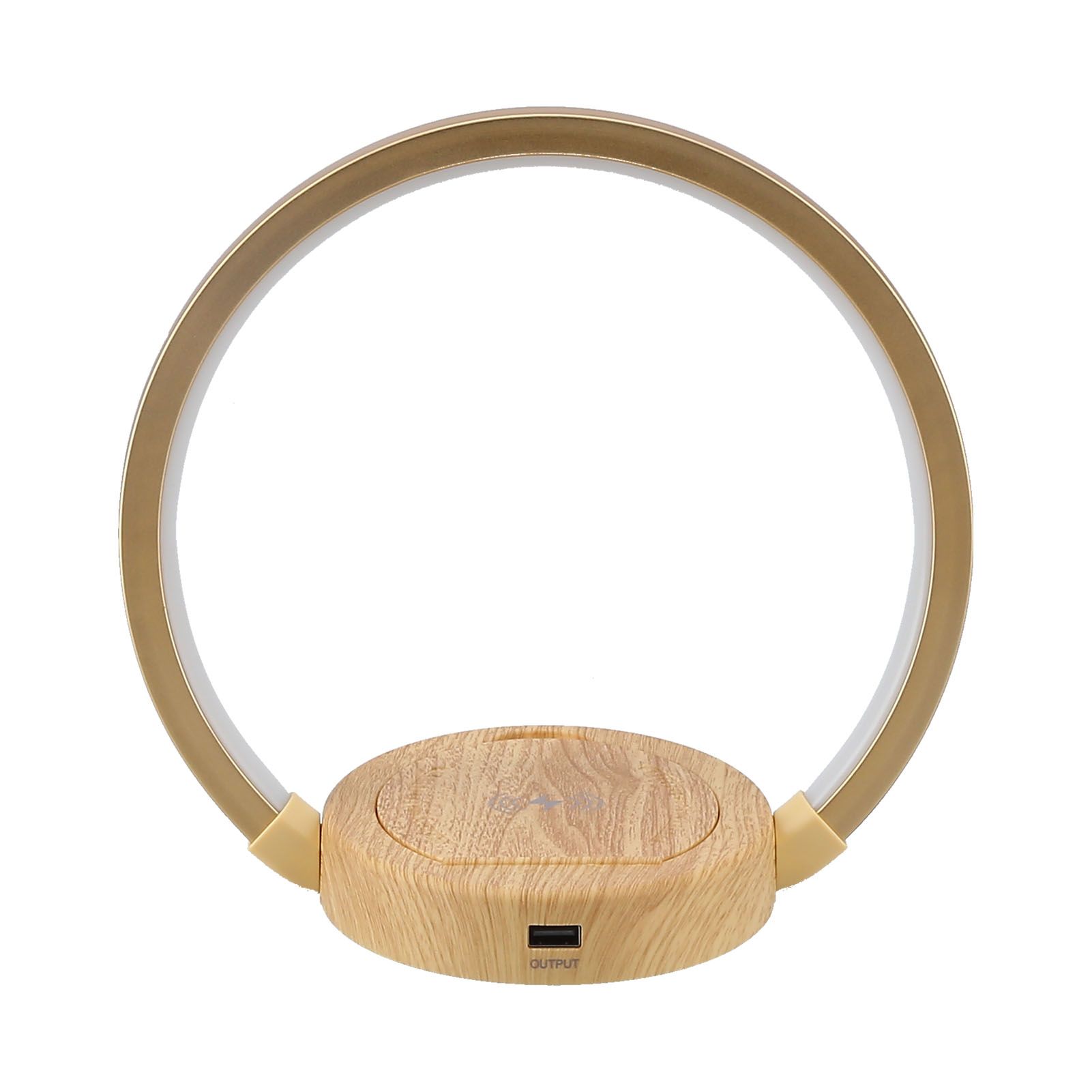 LED Wireless Charger Lamp with 3 Lighting Mode Eye‑Caring Reading Light for Bedroom HomeOval Style - Image 6