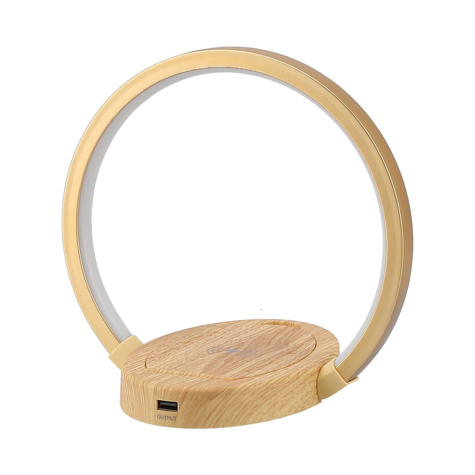 LED Wireless Charger Lamp with 3 Lighting Mode Eye‑Caring Reading Light for Bedroom HomeOval Style - Image 7