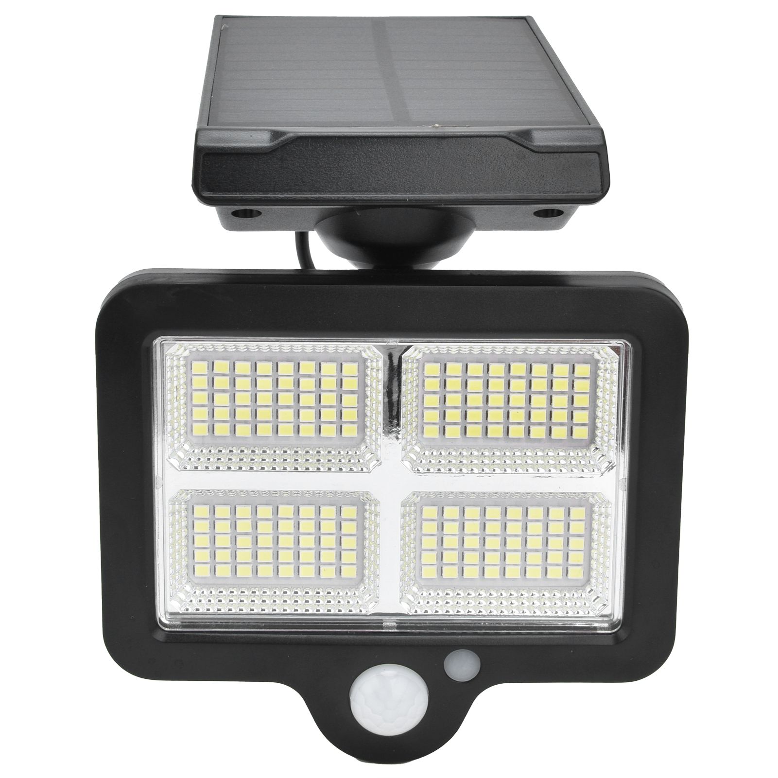 Solar Body Induction Wall Light IP65 Waterproof 160LED Remote Control Street Light for Outdoor - Image 8