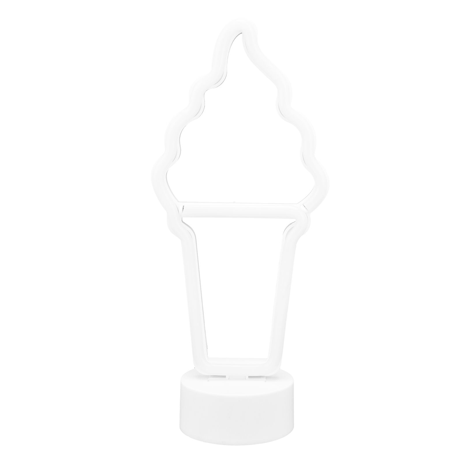 Ice Cream Shape LED Neon Sign Decorative Neon Sign with Base for Baby Room Bar Wedding Party - Image 2