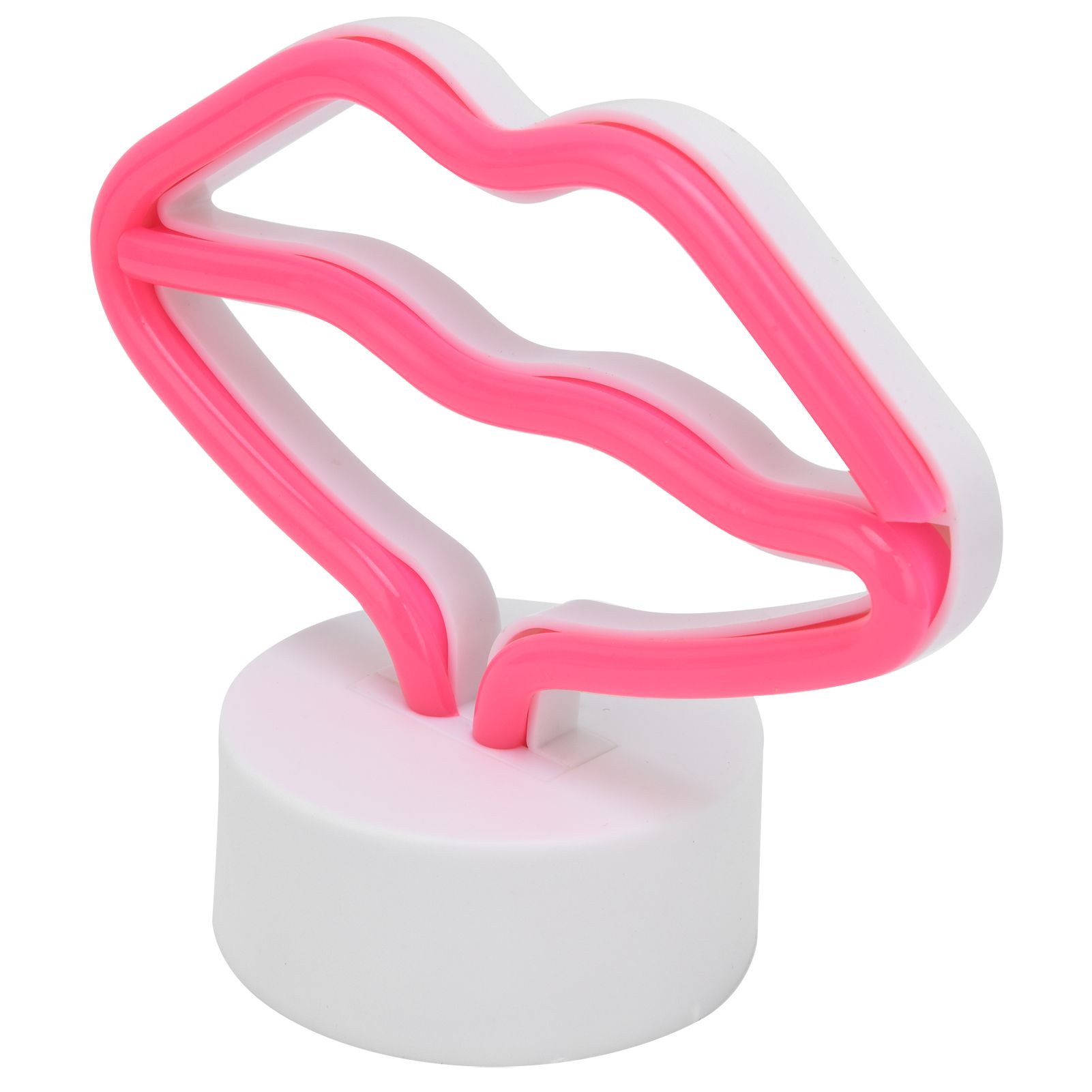 Lip Shaped LED Neon Signs with Stand USB Powered Neon Light Lamp for Baby Room Party - Image 2