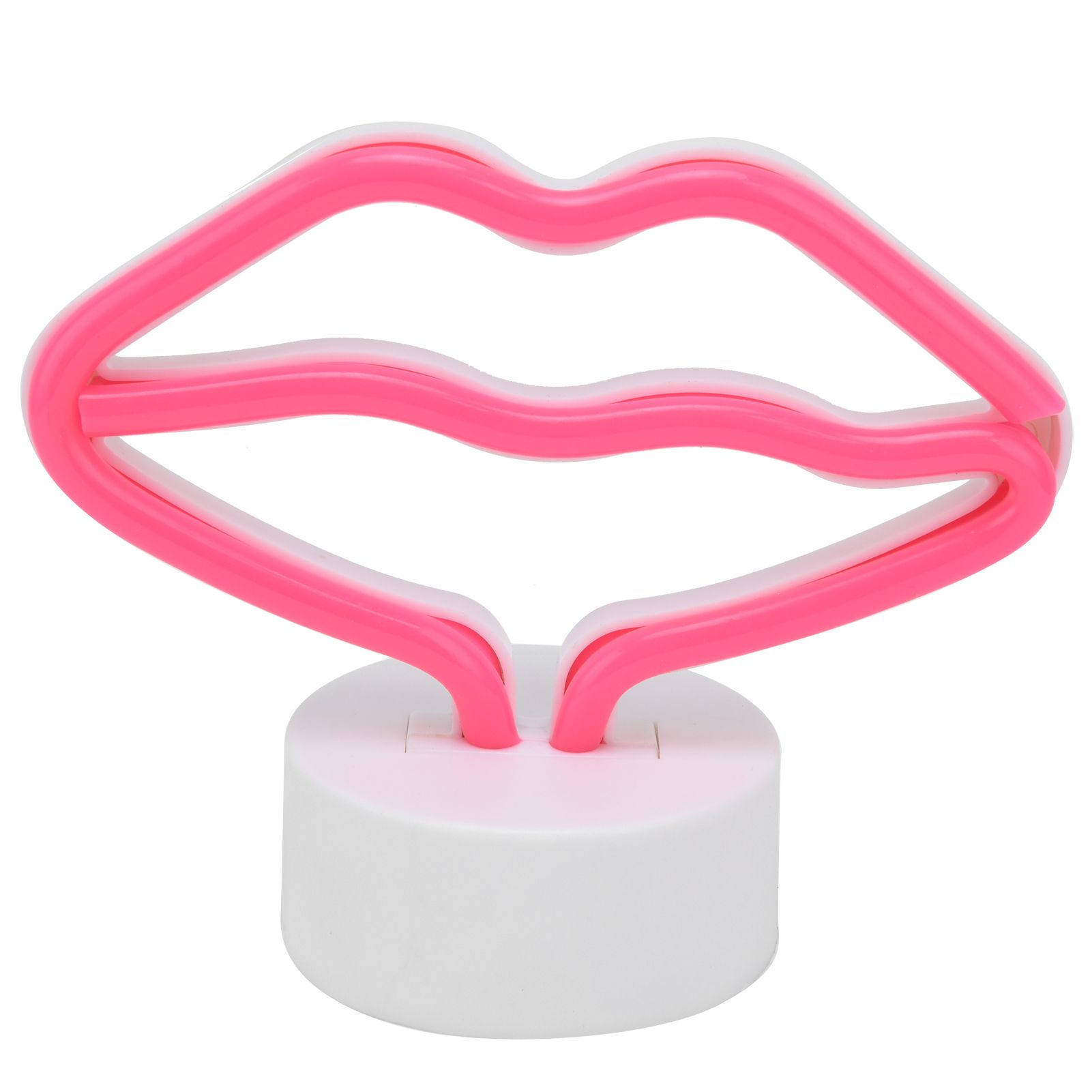 Lip Shaped LED Neon Signs with Stand USB Powered Neon Light Lamp for Baby Room Party - Image 3