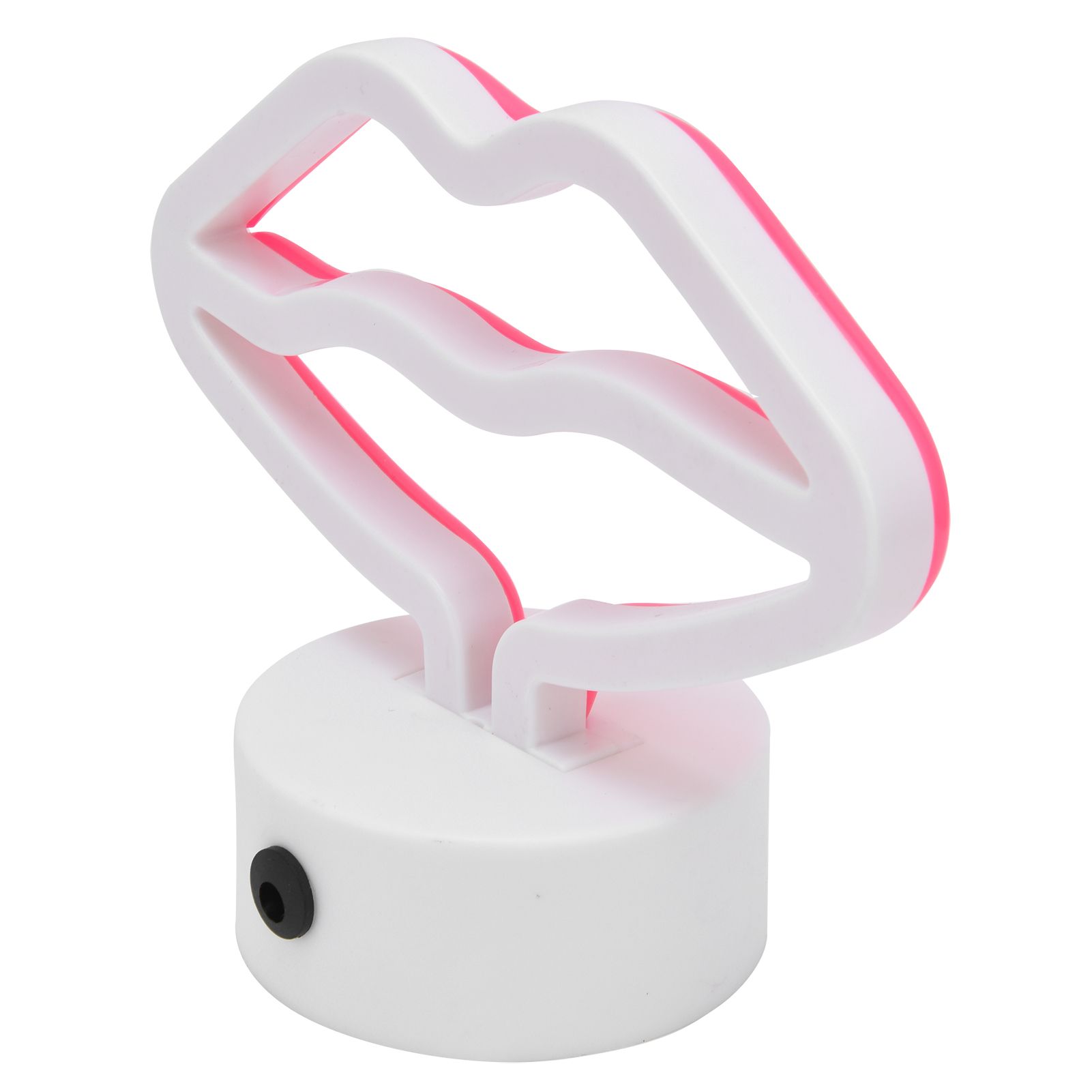 Lip Shaped LED Neon Signs with Stand USB Powered Neon Light Lamp for Baby Room Party - Image 4
