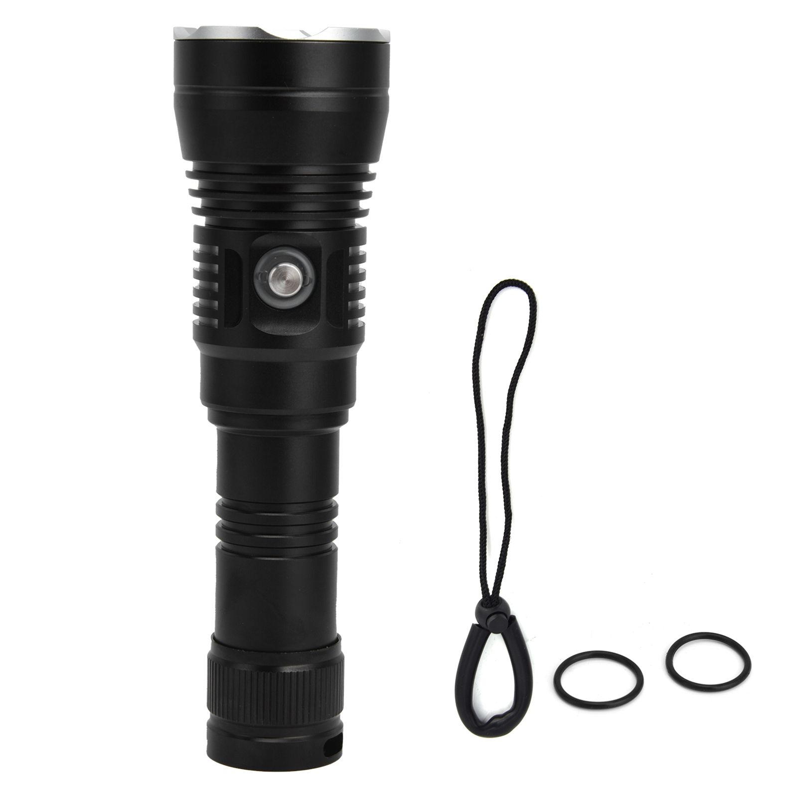 XHP70 3500lm Diving Flashlight Aluminum Alloy Professional 100m IP68 Underwater Flashlight for Diving Fishing - Image 1