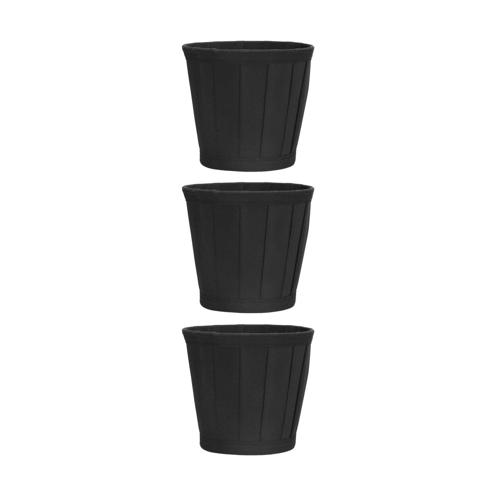 3PCS Cloth Lampshade E14 Clip On Fabric Lamp Cover for Chandelier Wall Lamp Office Home Decor(Black ) - Image 3