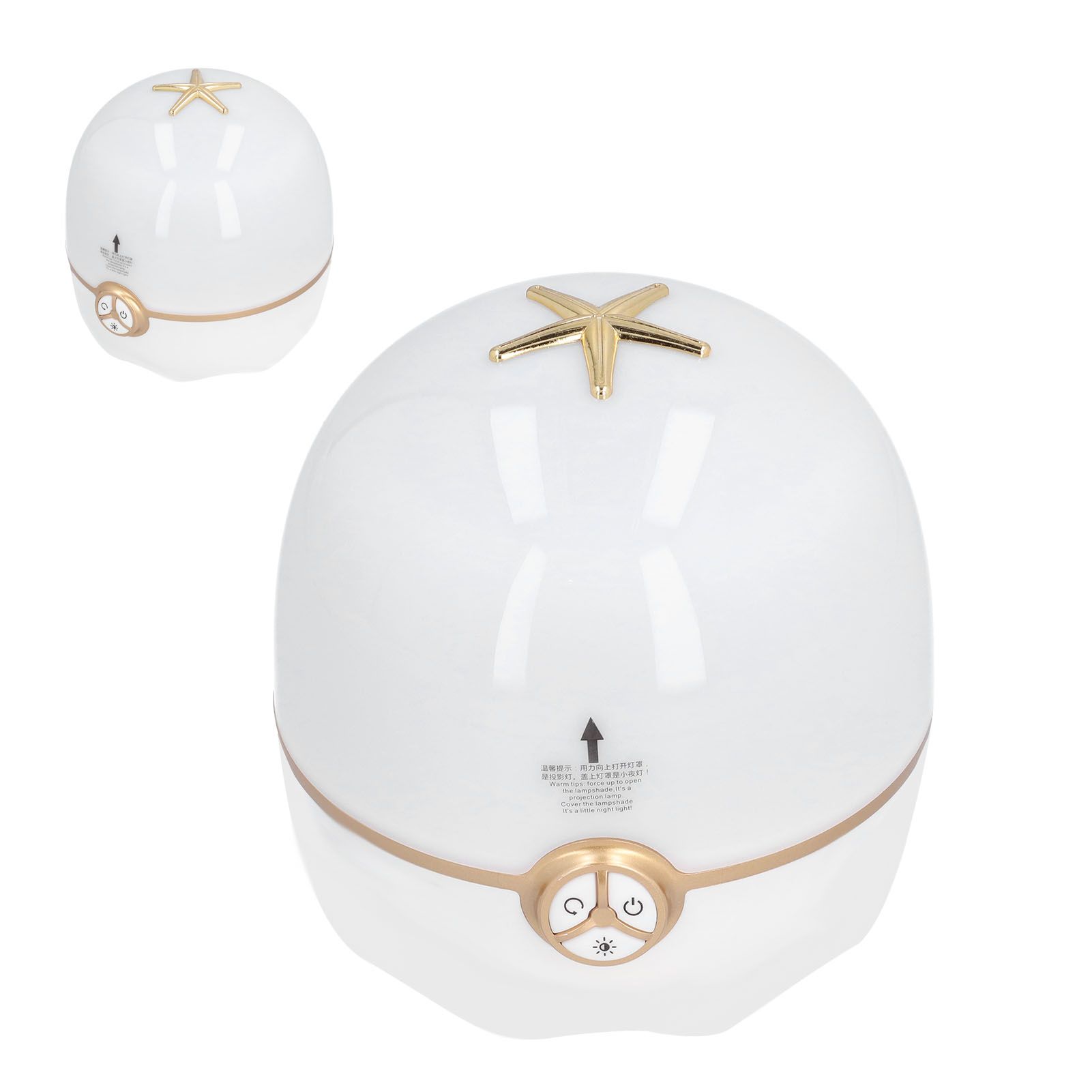 Lucky Star Projection Lamp Portable 3 Colors Ambient Lamp USB Powered Night Light for Home - Image 7