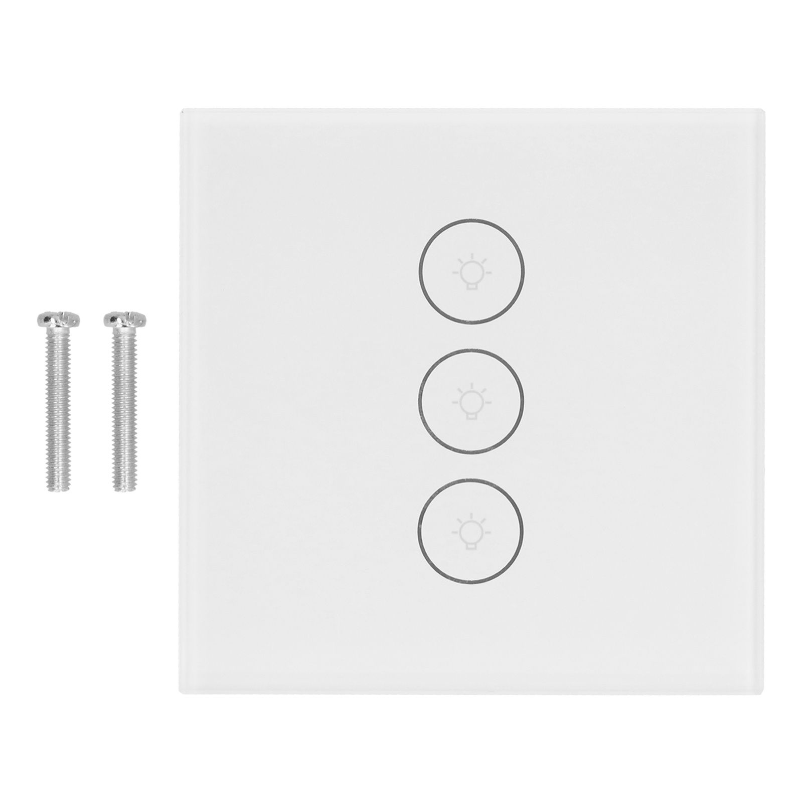 WiFi Smart Wall Light Switch Glass Panel Touch Remote Voice Control Light Switch - Image 3