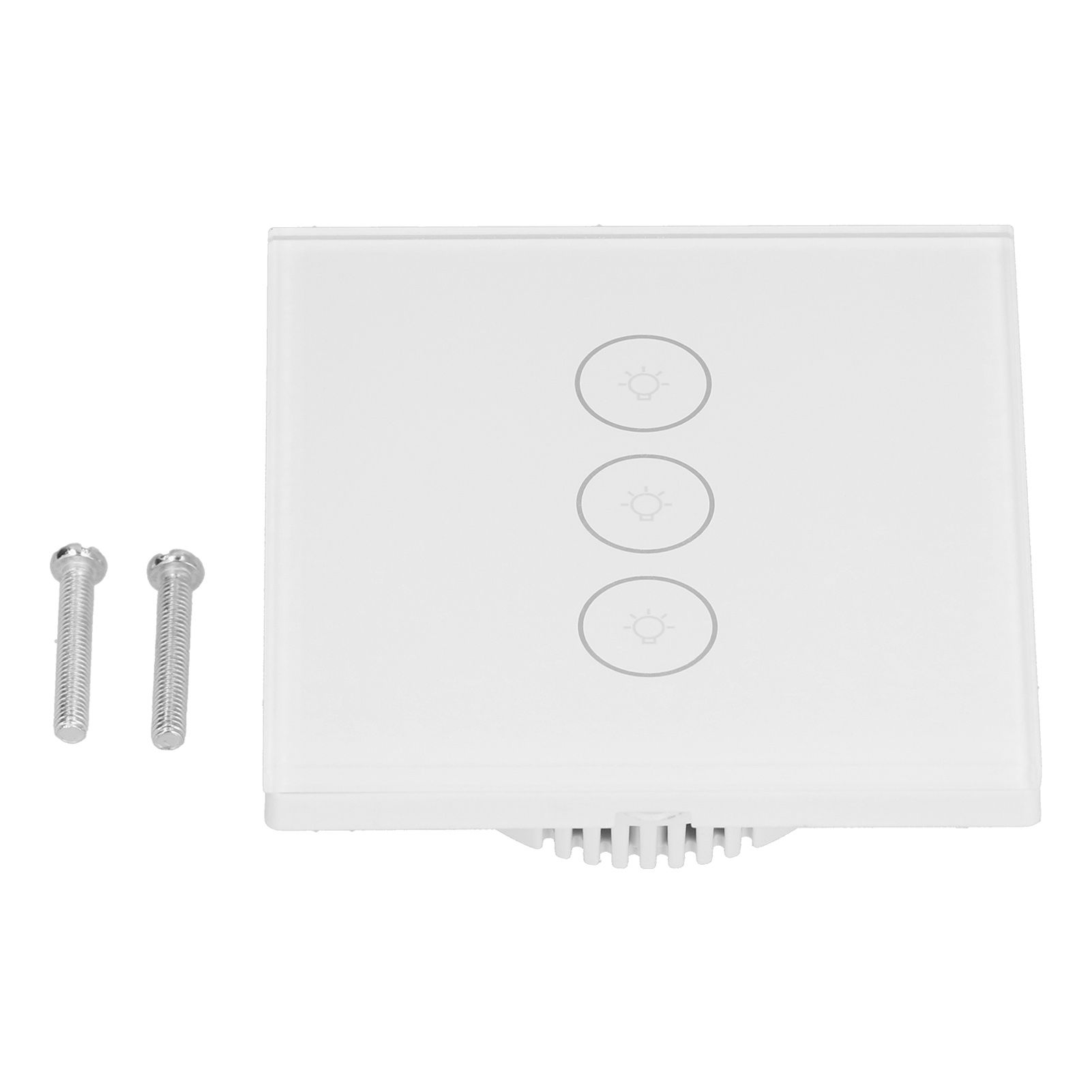 WiFi Smart Wall Light Switch Glass Panel Touch Remote Voice Control Light Switch - Image 4