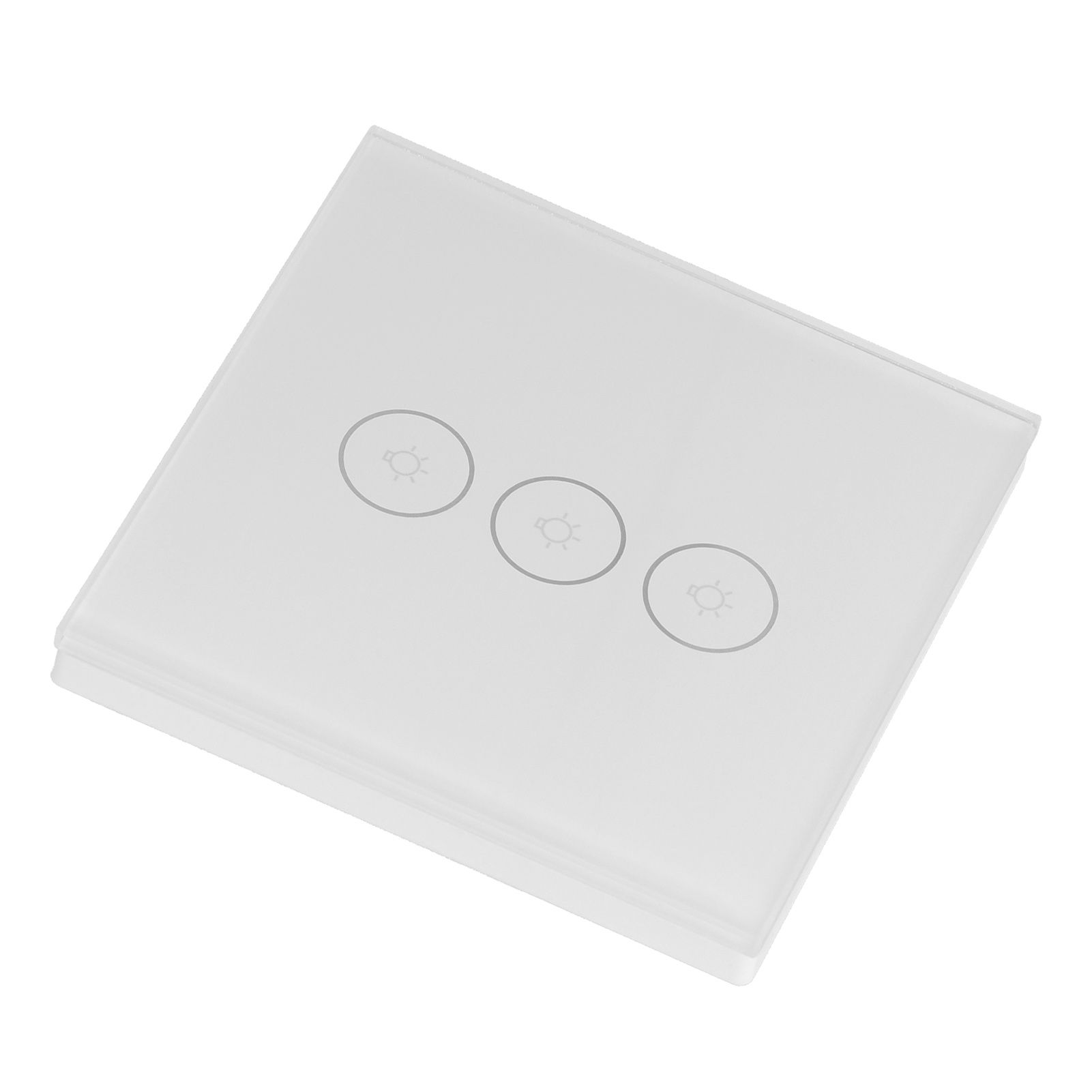 WiFi Smart Wall Light Switch Glass Panel Touch Remote Voice Control Light Switch - Image 8