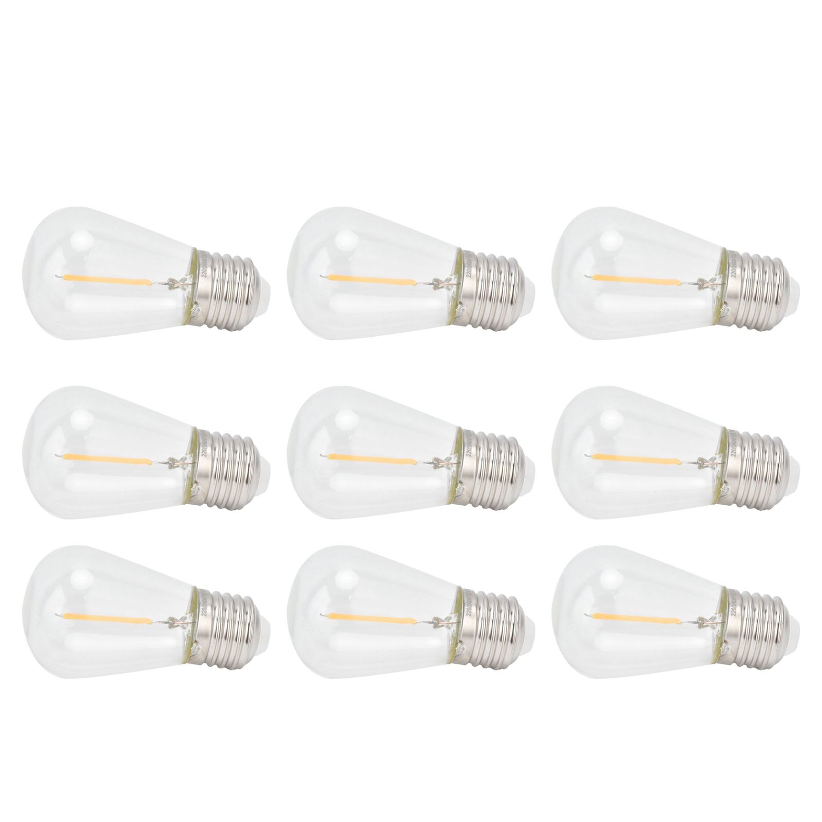 10pcs LED Bulbs Retro Cute Adjustable Energy Saving Antique Incandescent Bulb for Decorations - Image 2