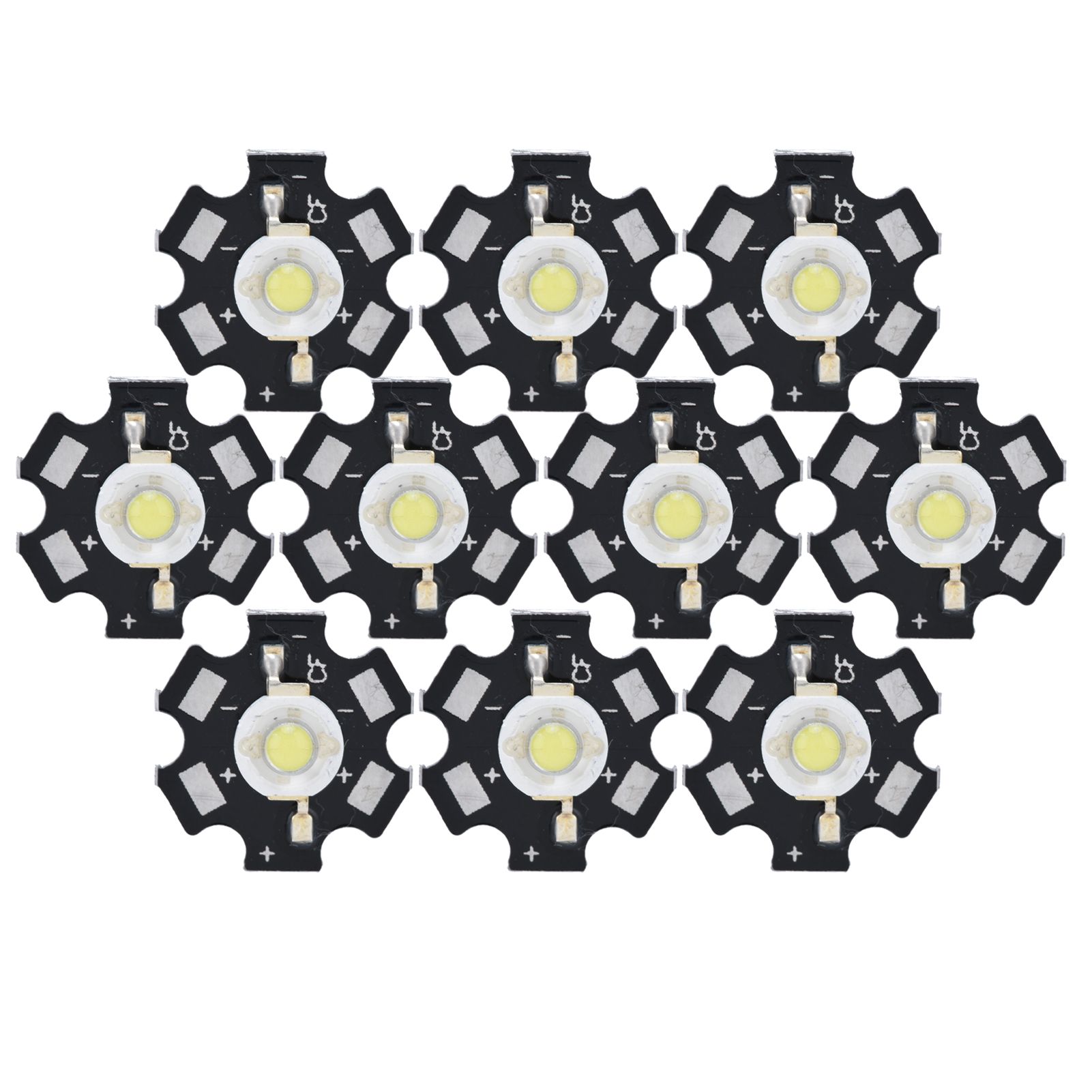 10Pcs Ultra Bright LED Chip 3V DIY Light Beads for Ceiling Light Downlight Flashlight Table LampWhite Light 6500K 3W - Image 5