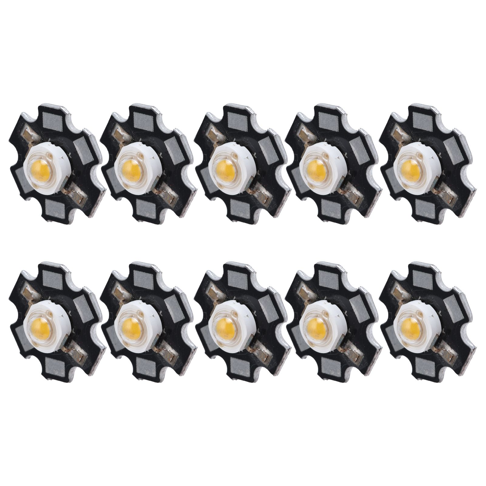 10Pcs Ultra Bright LED Chip 3V DIY Light Beads for Ceiling Light Downlight Flashlight Table LampWarm Light 3000K 1W - Image 4