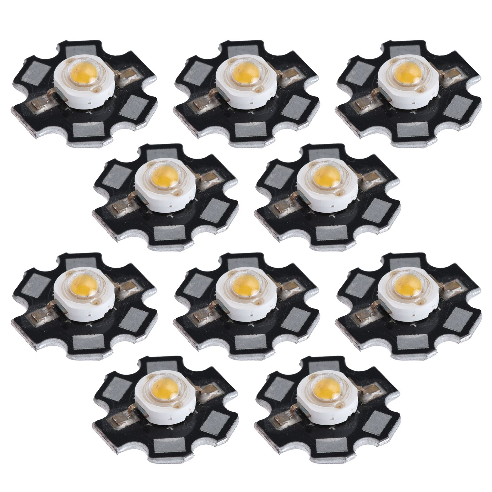 10Pcs Ultra Bright LED Chip 3V DIY Light Beads for Ceiling Light Downlight Flashlight Table LampWarm Light 3000K 1W - Image 5