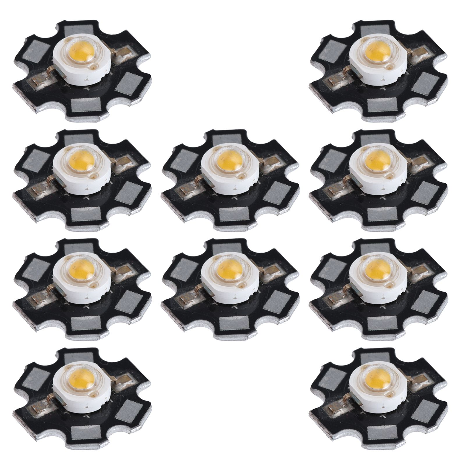 10Pcs Ultra Bright LED Chip 3V DIY Light Beads for Ceiling Light Downlight Flashlight Table LampWarm Light 3000K 1W - Image 7