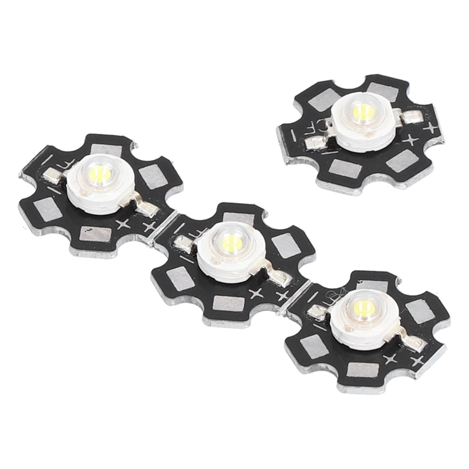 10PCS 1W LED Chip Highlight DIY Light Beads with Aluminum Base 6500k 90lm 20mm White Light - Image 5