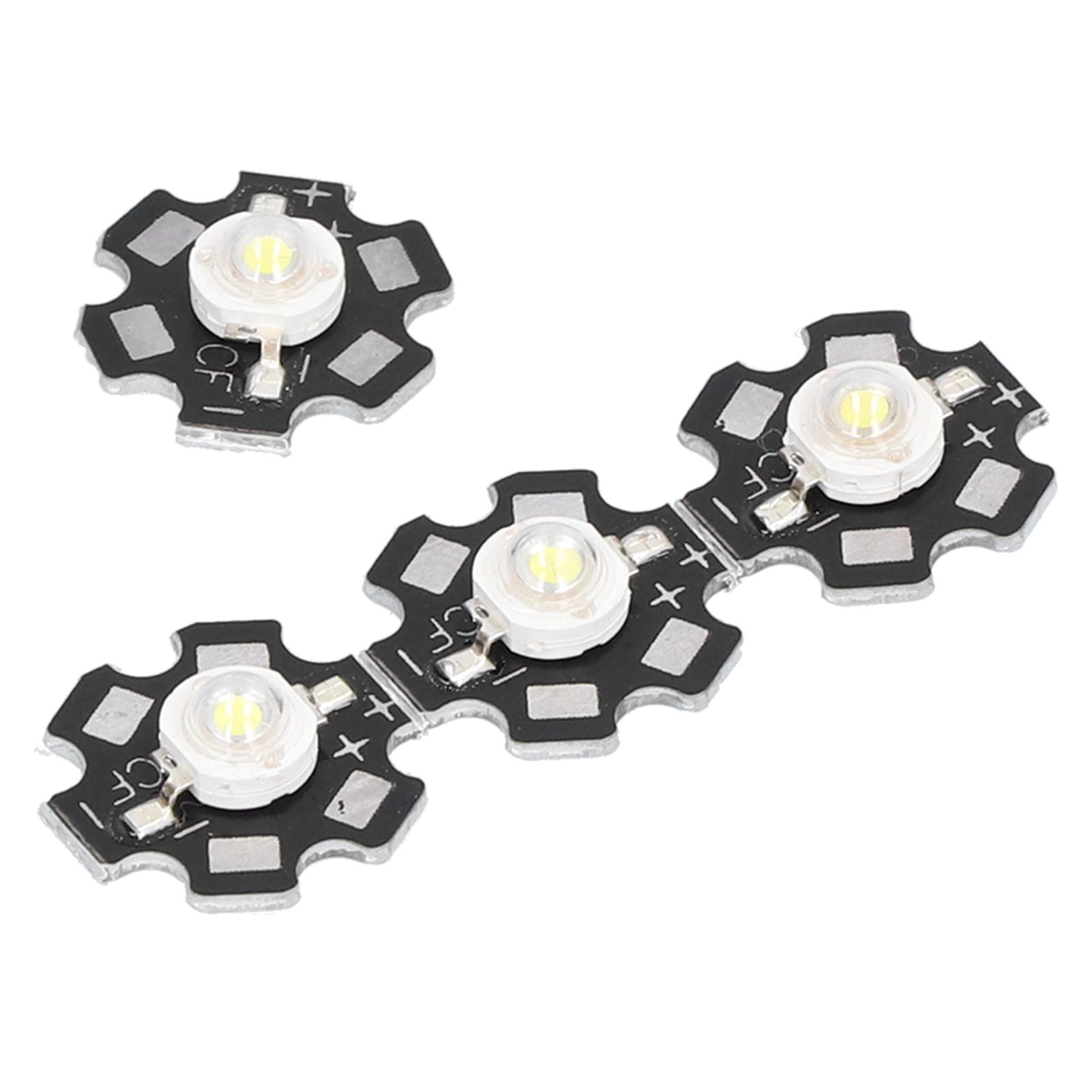 10PCS 1W LED Chip Highlight DIY Light Beads with Aluminum Base 6500k 90lm 20mm White Light - Image 6
