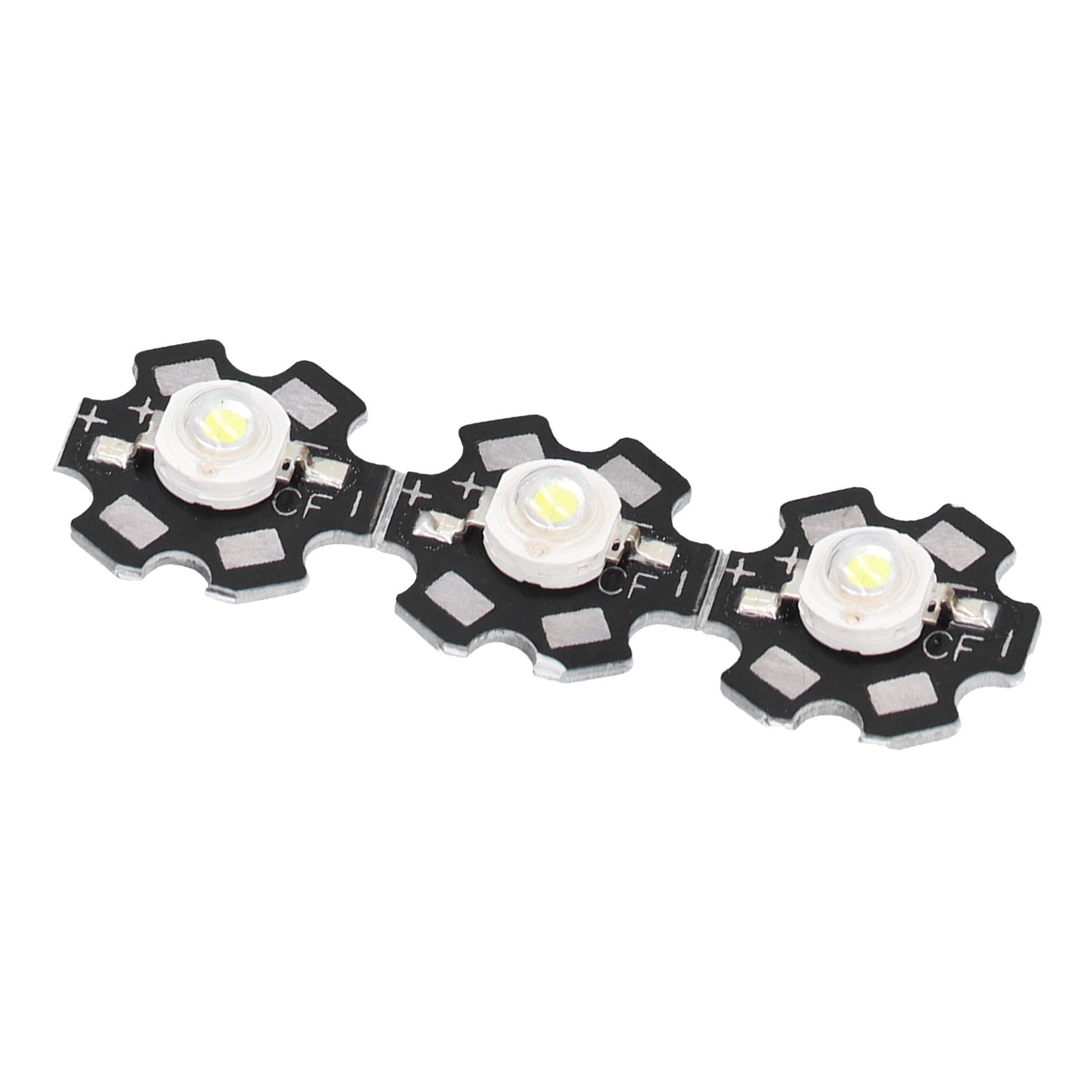 10PCS 1W LED Chip Highlight DIY Light Beads with Aluminum Base 6500k 90lm 20mm White Light - Image 8