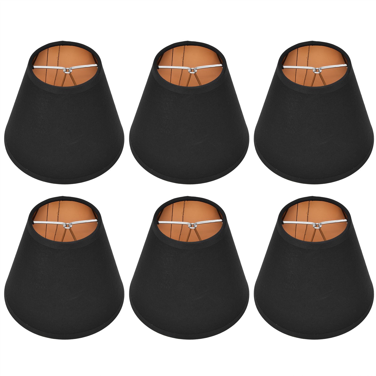 6PCS Fabric Lamp Shade Cloth Clip On Lampshade for E14 Table Chandelier Floor Light Wall Lamp Bedroom Decor - Image 4
