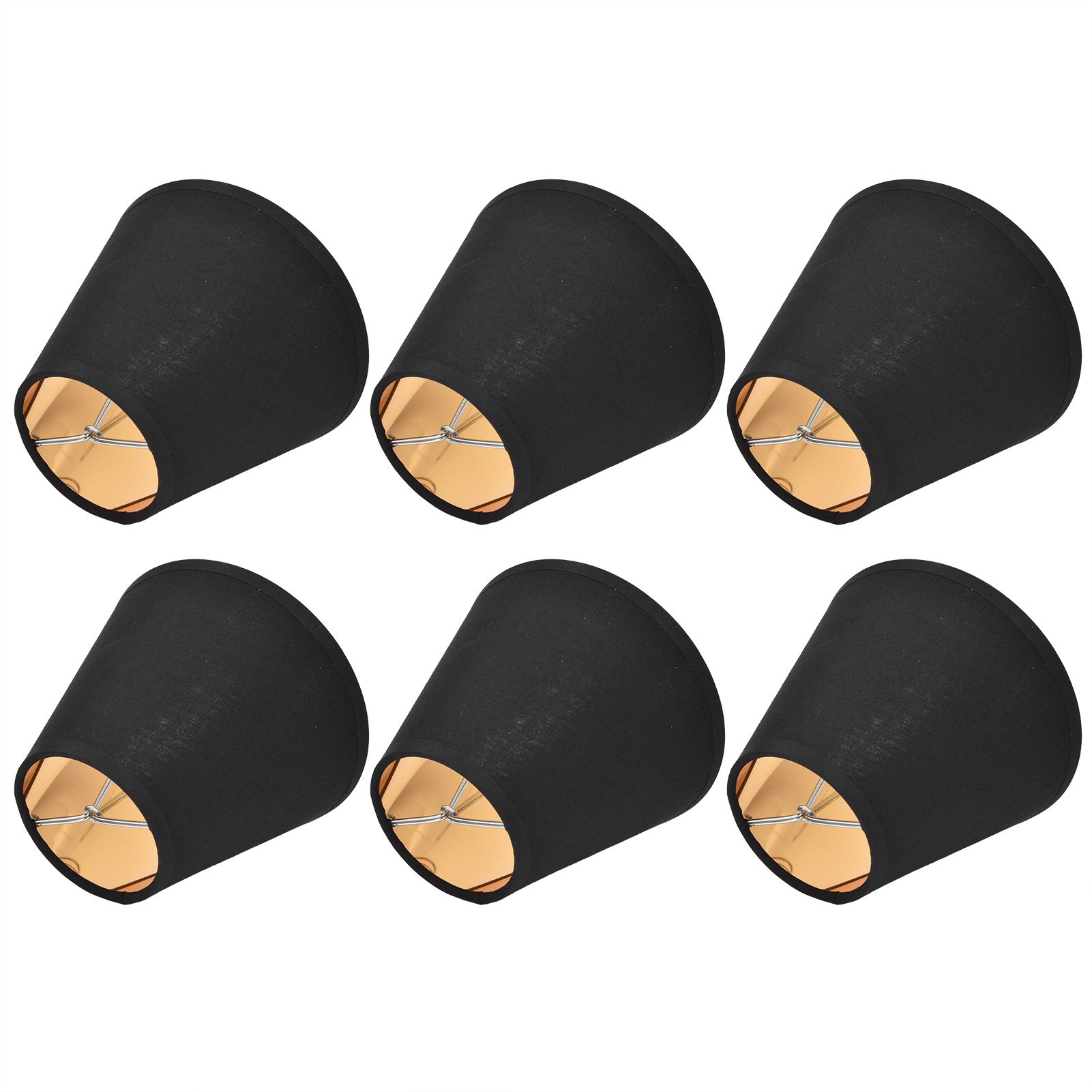 6PCS Fabric Lamp Shade Cloth Clip On Lampshade for E14 Table Chandelier Floor Light Wall Lamp Bedroom Decor - Image 6