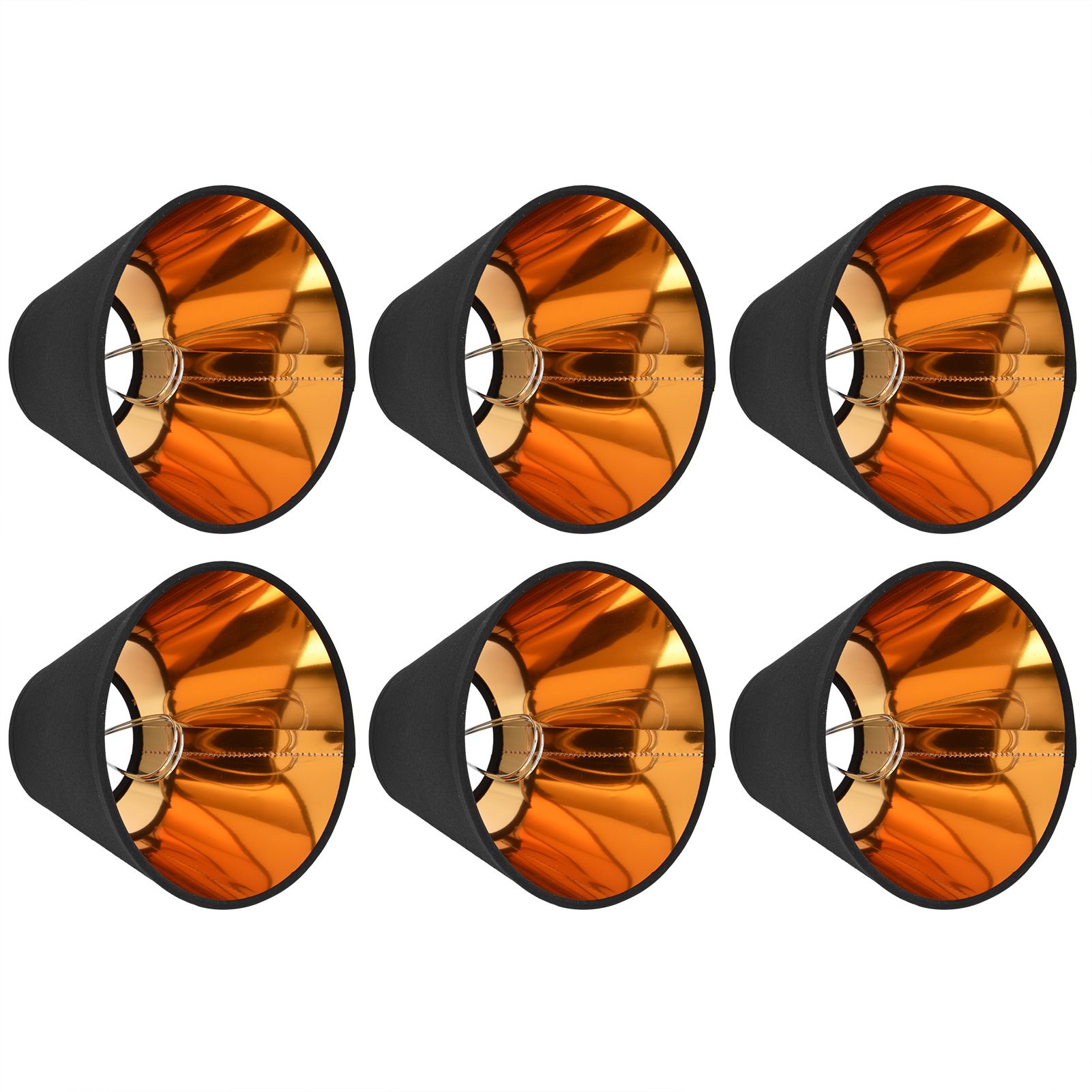 6PCS Fabric Lamp Shade Cloth Clip On Lampshade for E14 Table Chandelier Floor Light Wall Lamp Bedroom Decor - Image 8