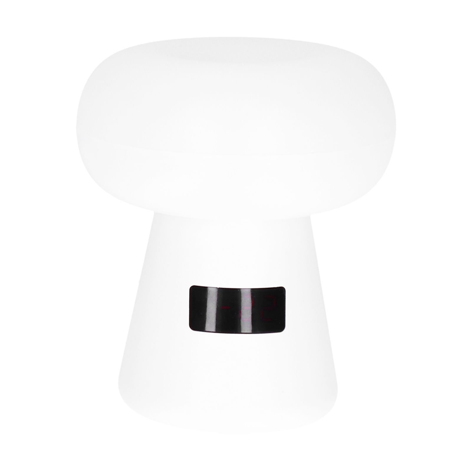 Night Light White Rechargeable Remote Control Clock 3 Levels Timing 6 Levels Brightness USB Lamp for Bedroom - Image 7