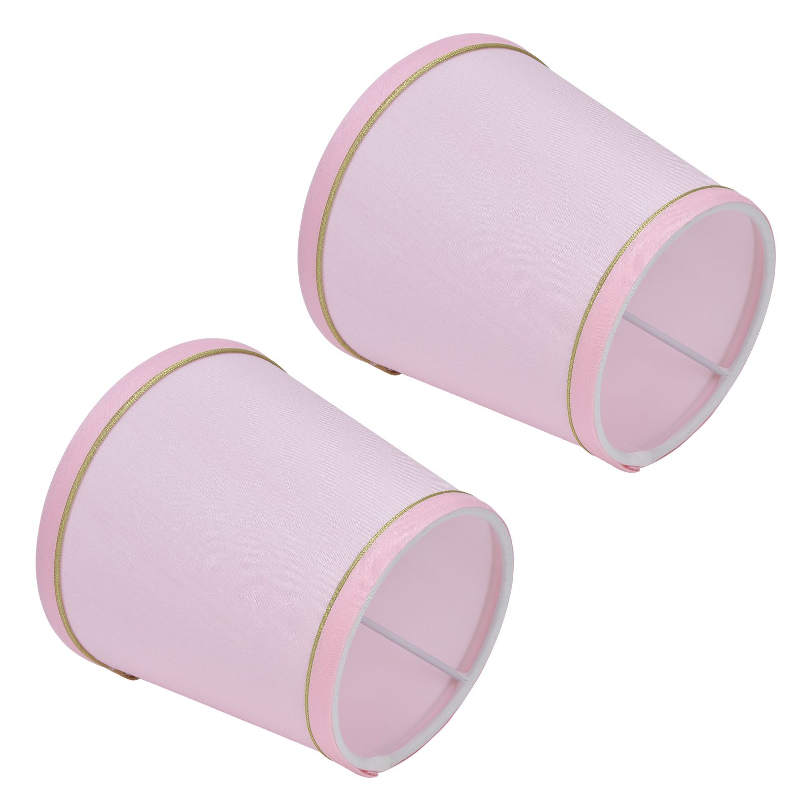 2PCS European Style E14 Lamp Shade Pink Lampshade for Chandelier Table Wall Lamps Home Decoration - Image 8