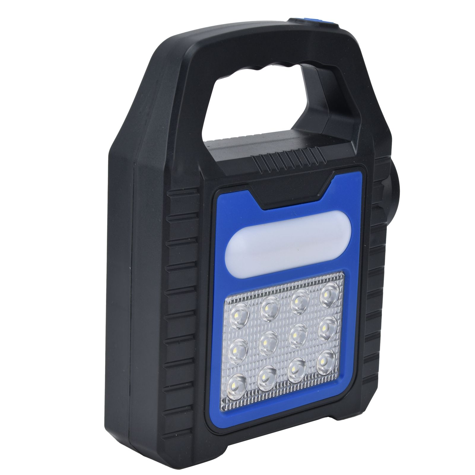 Solar Flashlights USB Rechargeable Solar Panel Portable Handle LED Lantern for Outdoor - Image 2