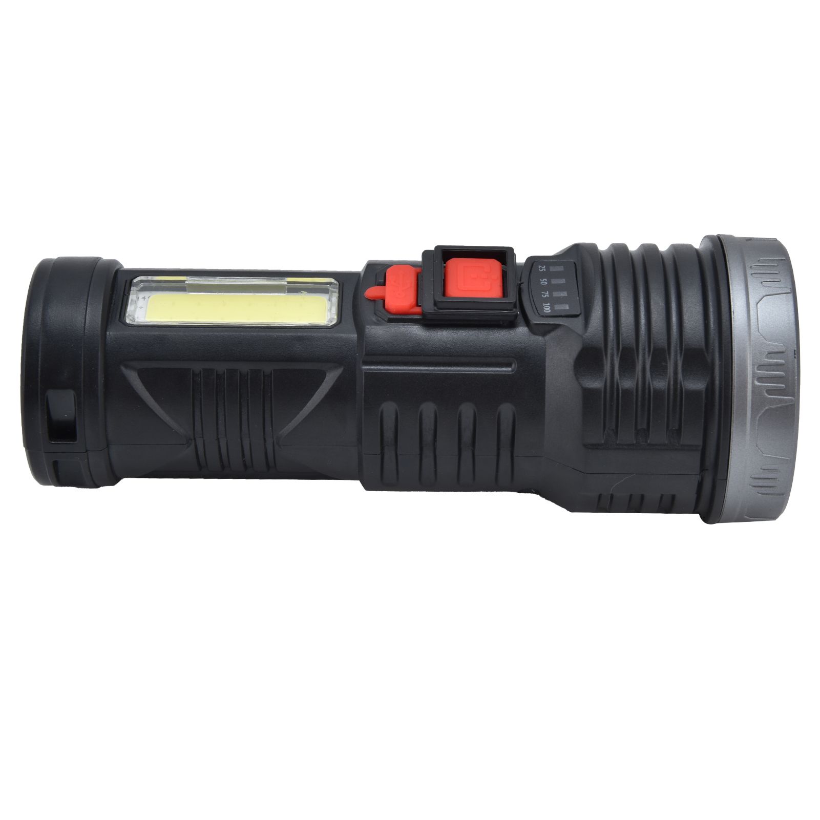 LED Flashlight with COB Sidelight USB Charging Ultra Bright Flashlight Portable Eletric Torch for Outdoor - Image 7