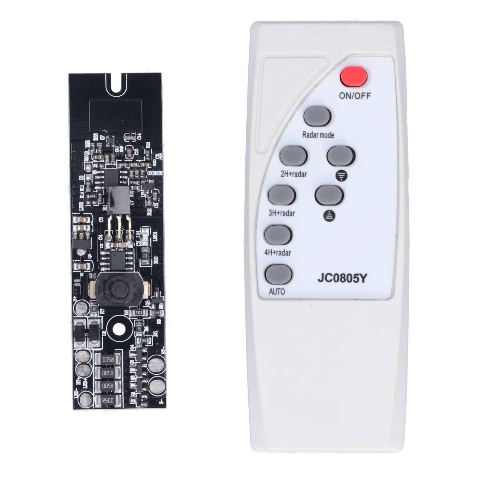 Solar Circuit Board Light Control Radar Human Body Induction High Light Low Light Integrated Controller Module 2.8V‑3.3V - Image 1