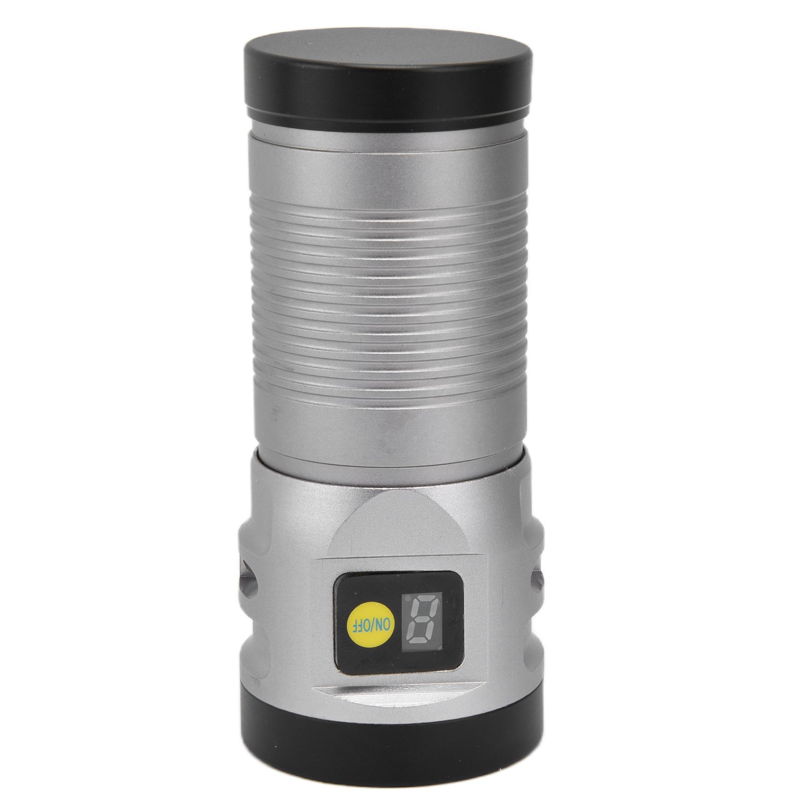 Brightest Flashlight LED 8 Modes Type C 9000mAh Waterproof Multifunctional Outdoor Light for CampingGrey - Image 6
