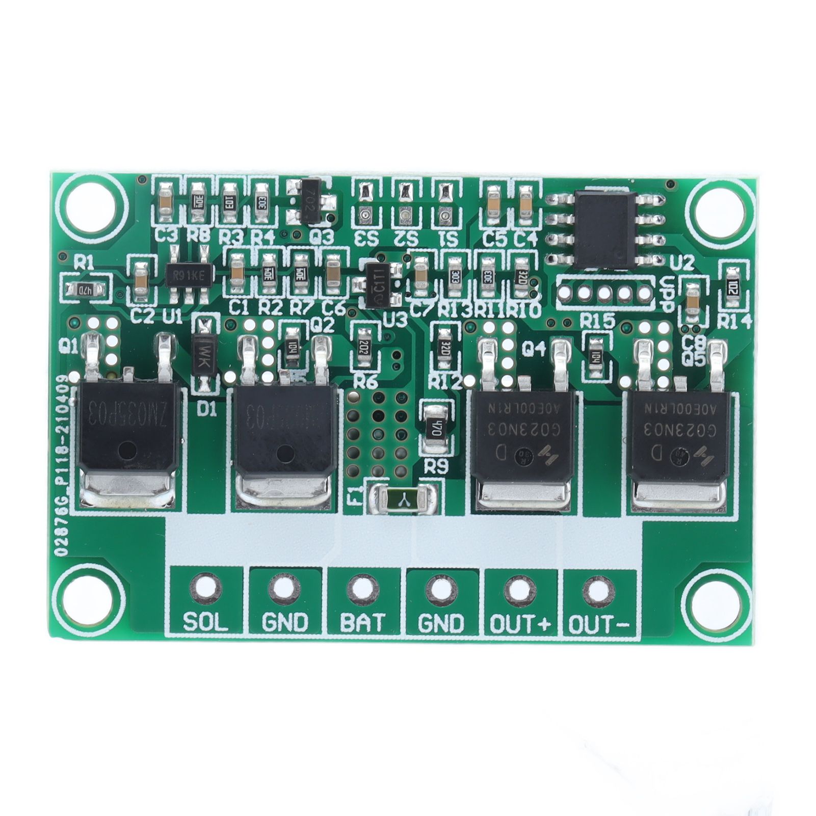 10A 3.7V/7.4V/11.1V Solar Light Circuit Board Warning Flashing Solar Lamp Controller Module 3.2V‑18V - Image 1